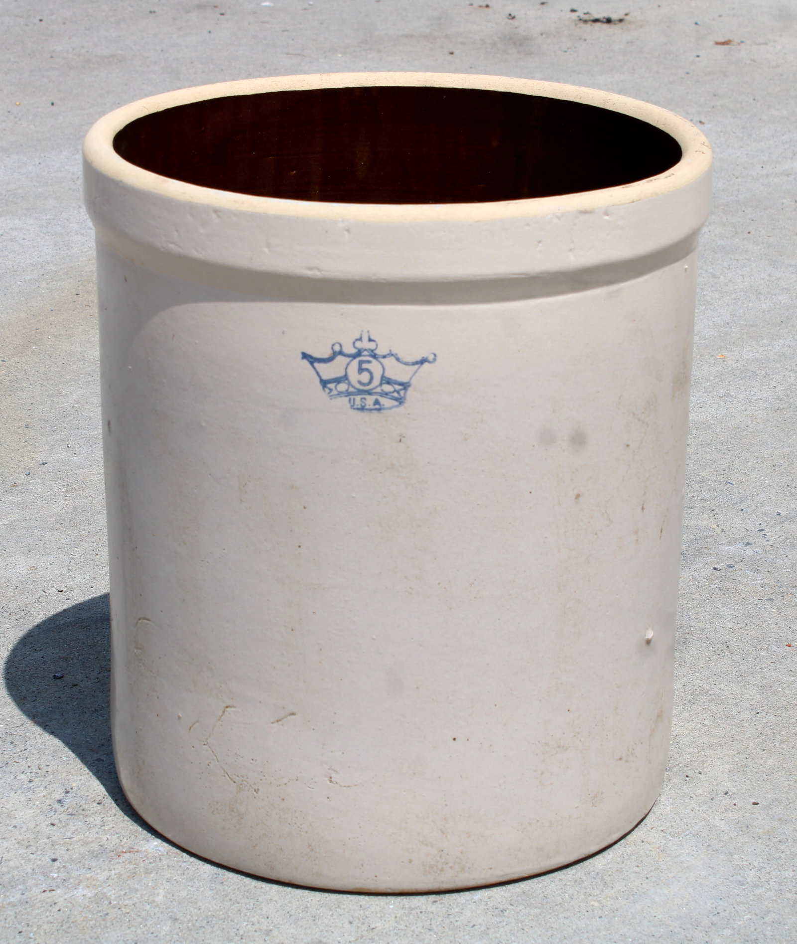 5 Gallon Stoneware Crock (1 of 2)