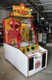 Big Bertha Ball Toss Arcade Game: This item requires third-party shipping or pickup arrangements to be made.