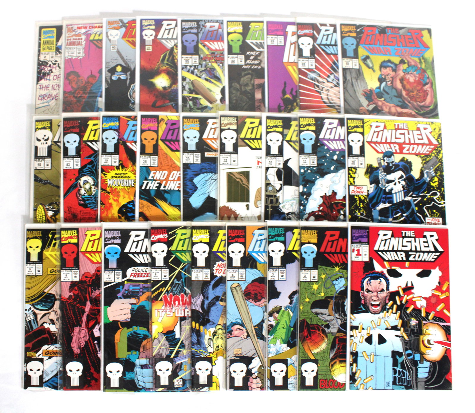 Marvel Comics The Punisher War Zone Comic Books (1 of 1)
