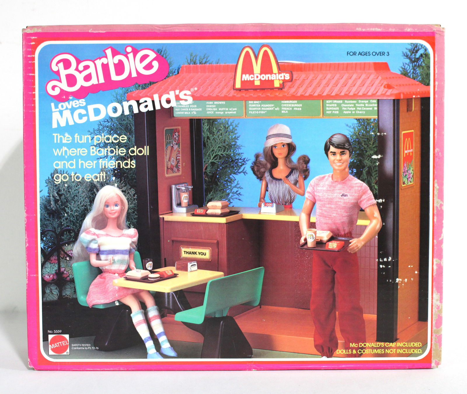 Mattel Barbie Loves McDonalds Playset, Sealed (1 of 2)