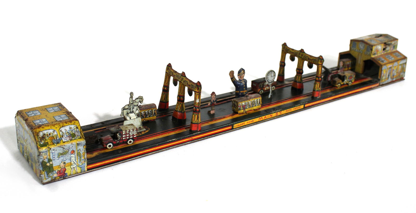 Marx Busy Main Street Toy, 1930s (1 of 5)