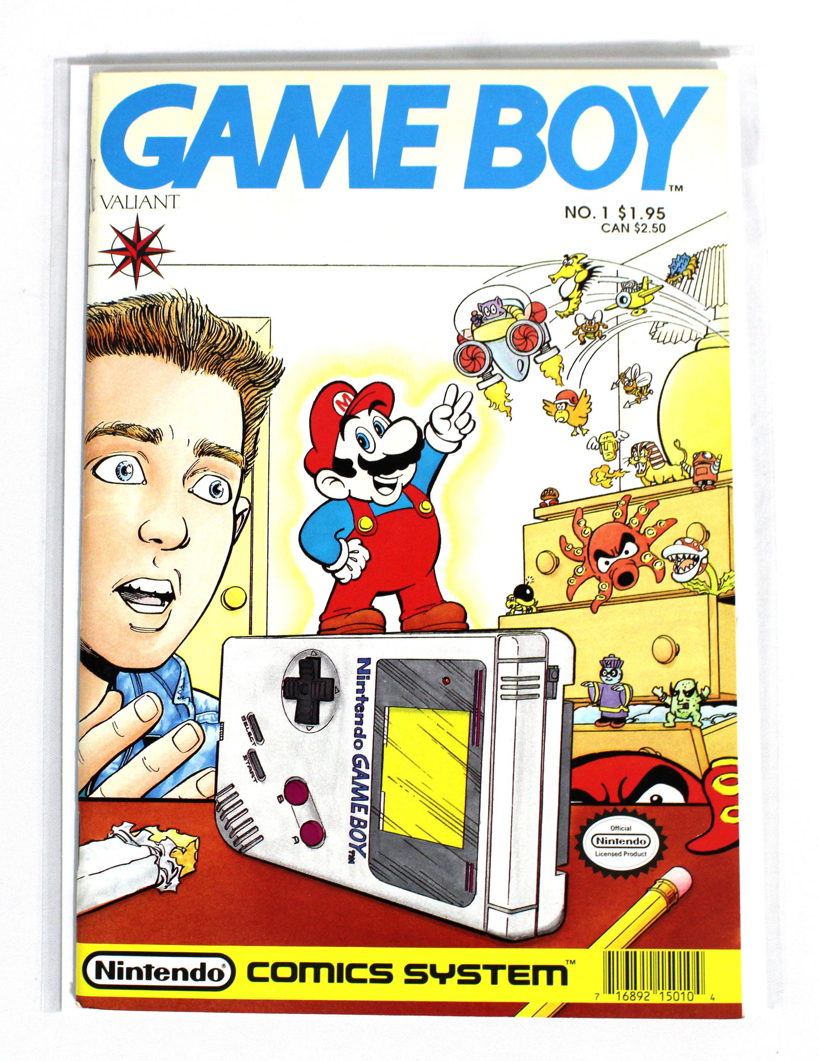 Valiant Comics Nintendo Gaming System Gameboy Comic Book, Issue 1 (1 of 3)