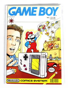 Valiant Comics Nintendo Gaming System Gameboy Comic Book, Issue 1: Bagged and boarded. In-house shipping available.