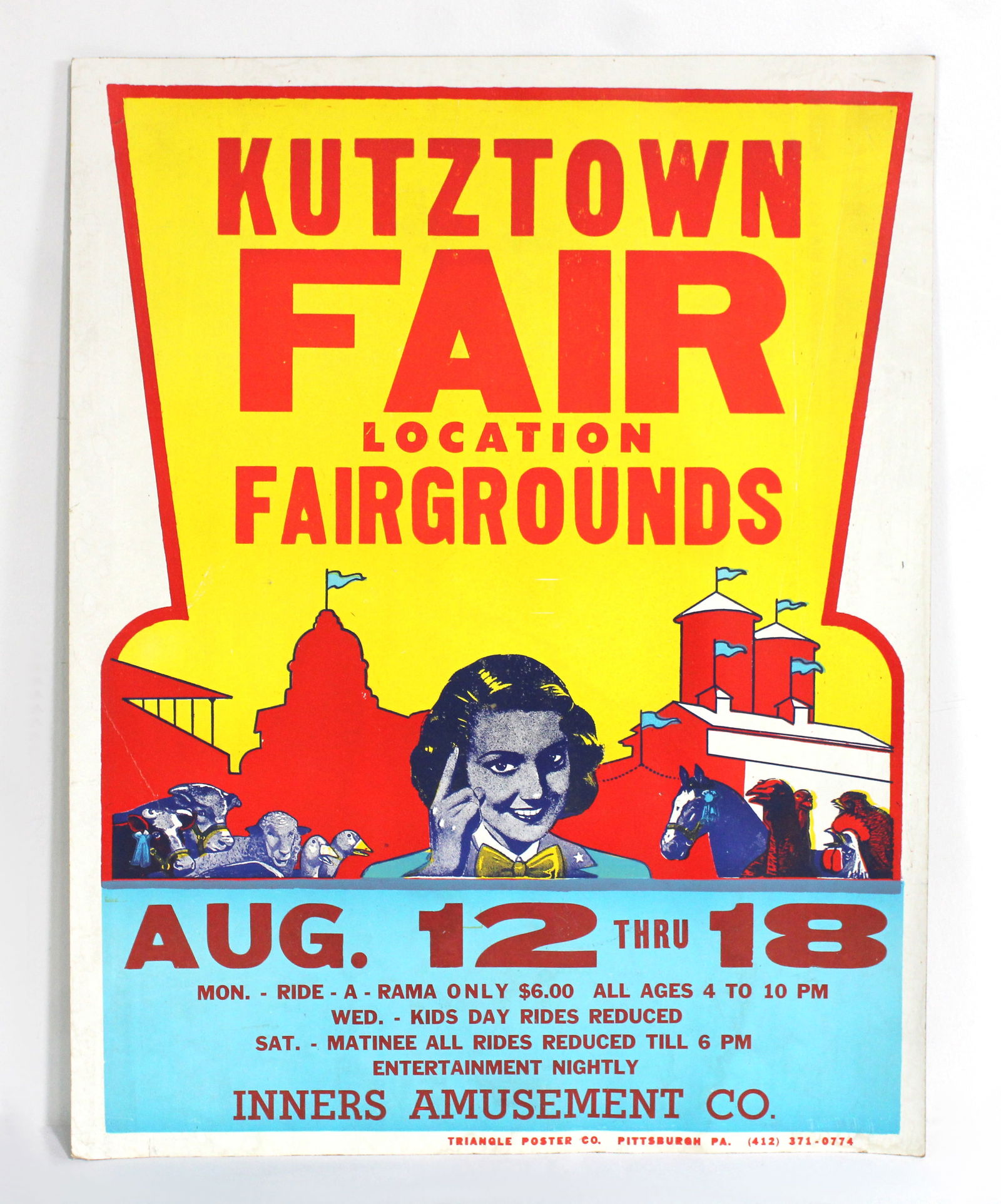 Kutztown Fair Carnival Poster (1 of 1)