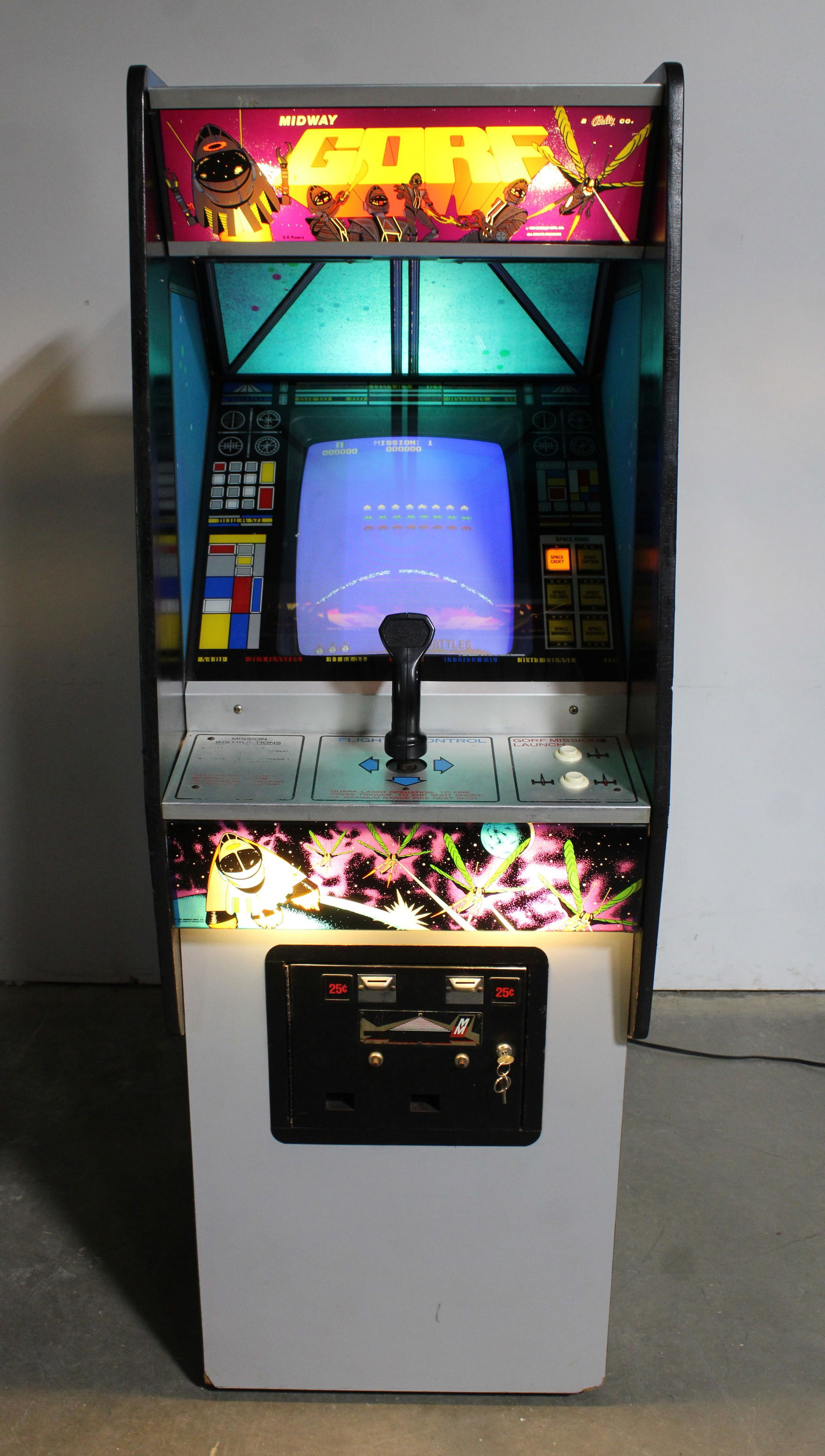 Midway Gorf Arcade Game, Working (1 of 4)