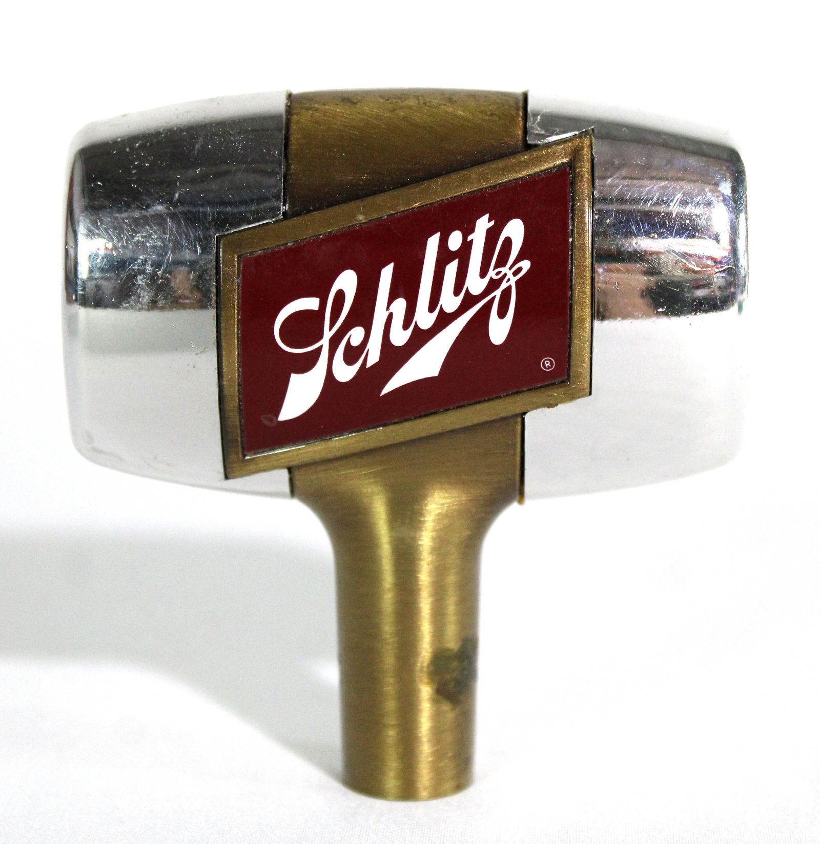 NOS Schlitz Keg Barrel Tap Handle: In-house shipping available.