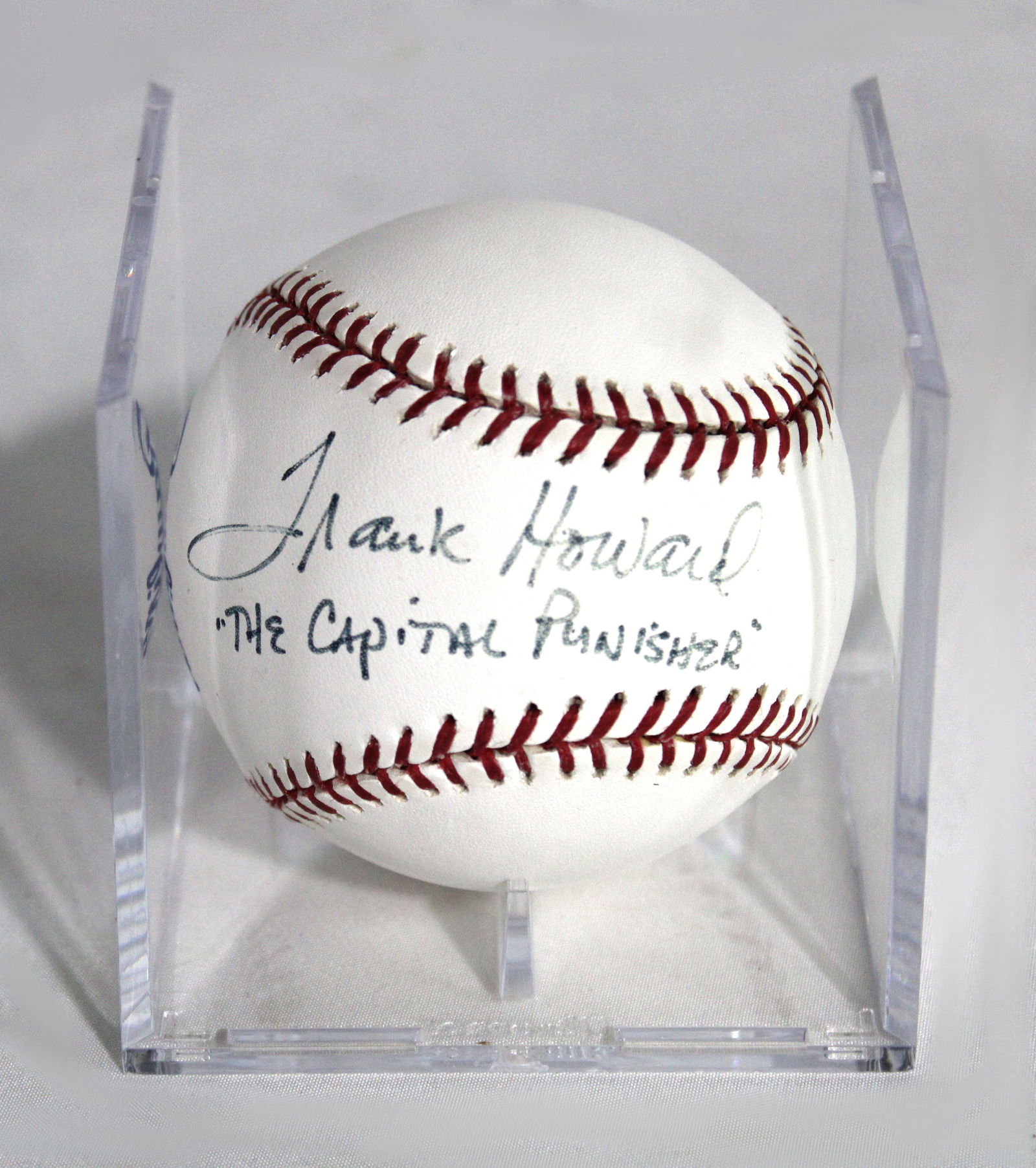 Frank Howard "The Capital Punisher" Autographed Baseball (1 of 2)