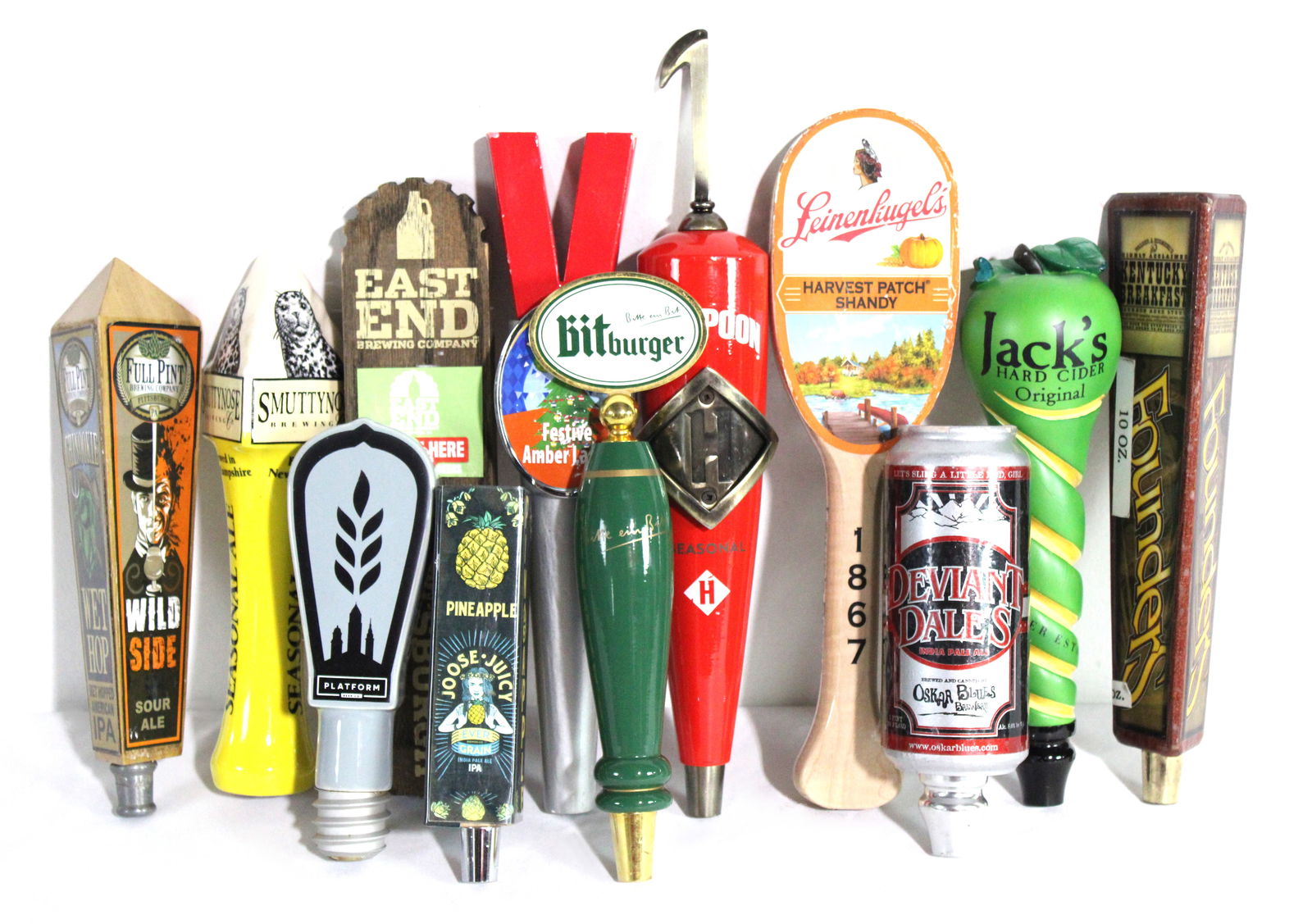 Assorted Beer Taps incl. Harpoon and Oskar Blues (1 of 1)