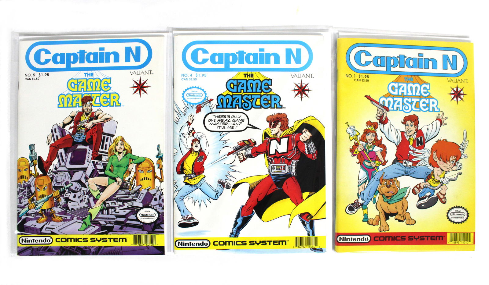 Valiant Comics Captain N The Game Master Nintendo Comic Books (1 of 1)