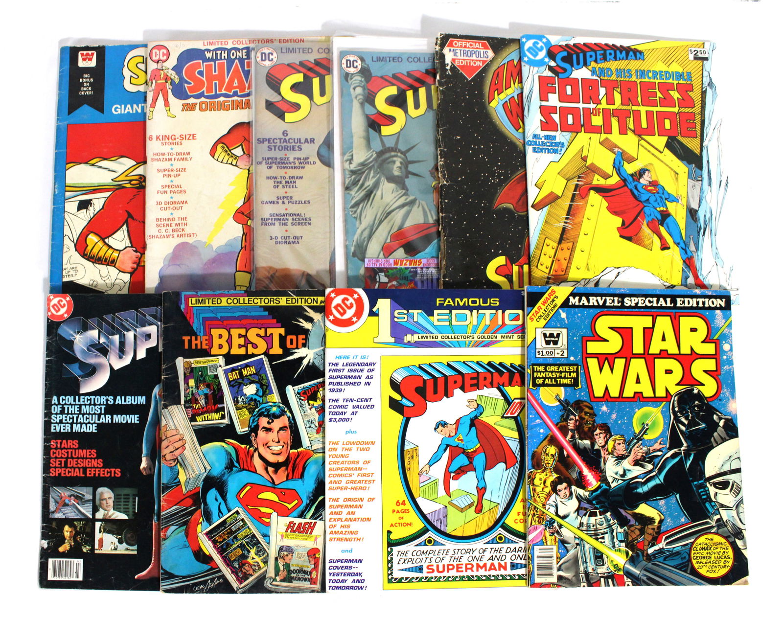 Assorted Large Comic Magazines incl. Star Wars and Superman (1 of 1)