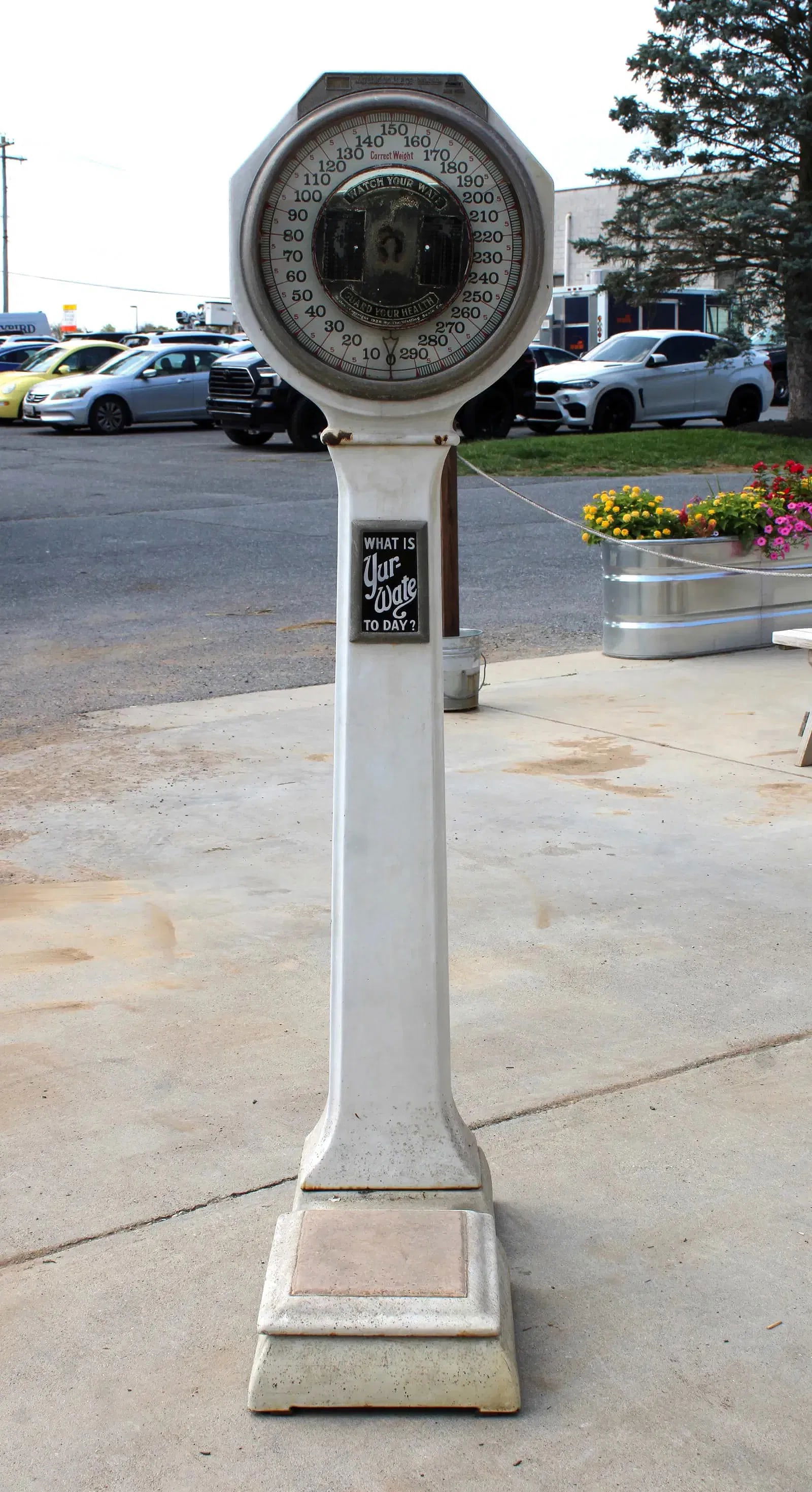 Watling Porcelain Lollipop Coin Op Penny Scale (1 of 4)