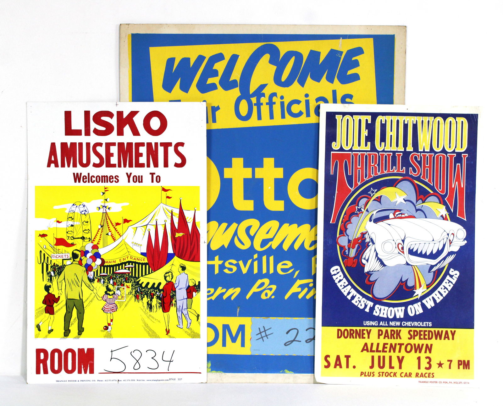 Carnival / Fair Posters Featuring Dorney Park Speedway Thrill Show (1 of 1)