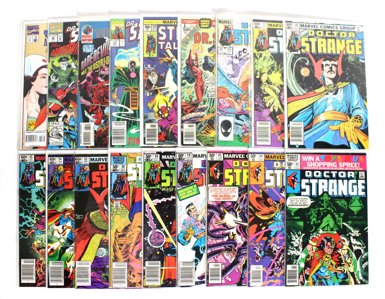 Marvel Comics Dr. Strange Comic Books, Lot 2 (1 of 1)