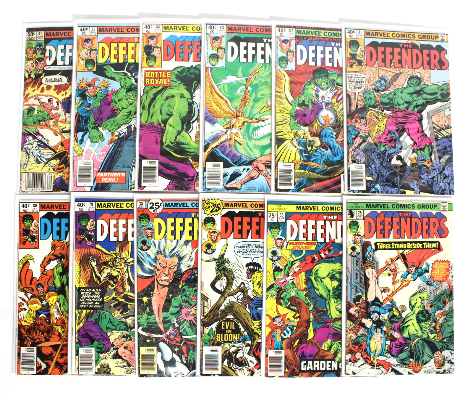 Marvel Comics The Defenders Comic Books (1 of 1)