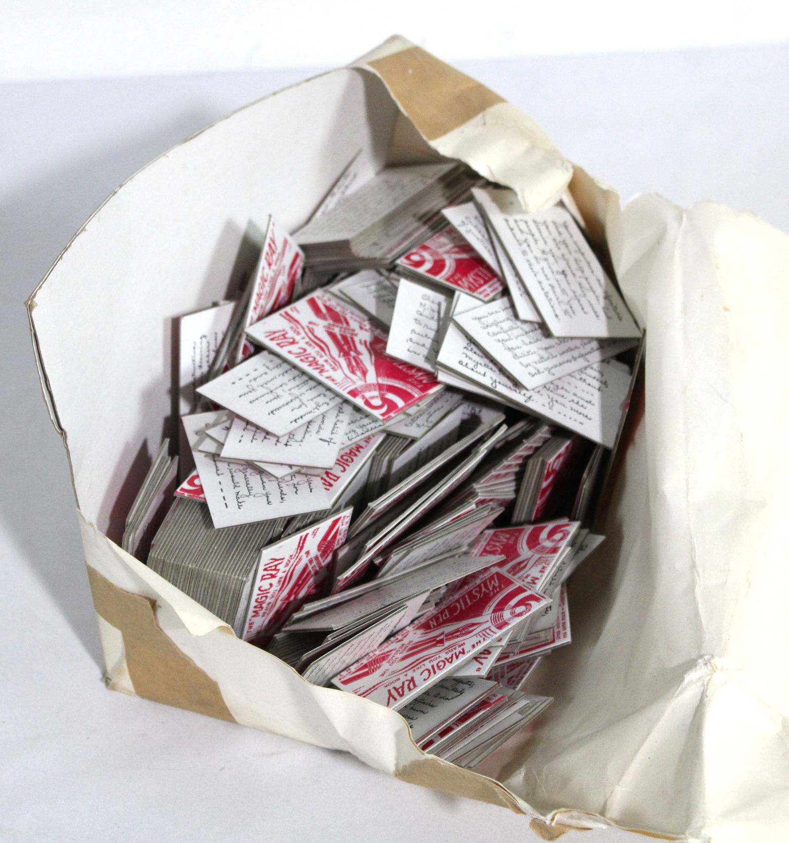 NOS Mystic Pen Vendor Cards: In-house shipping available.