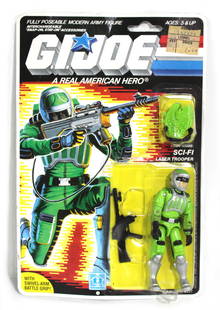 G.I. Joe Sci-Fi Laser Trooper Action Figure, Sealed: In-house shipping