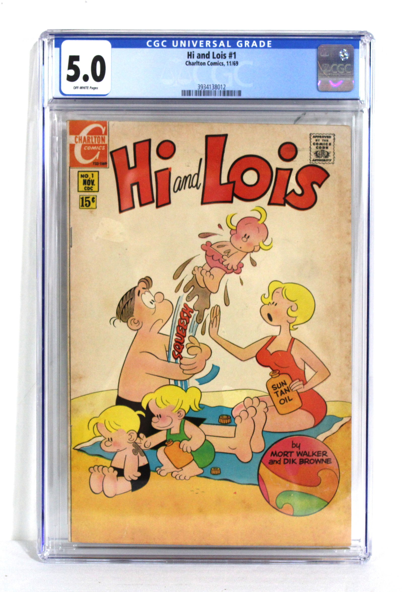 Charlton Comics Hi and Lois Comic Book, Issue 1, CGC Graded (1 of 2)