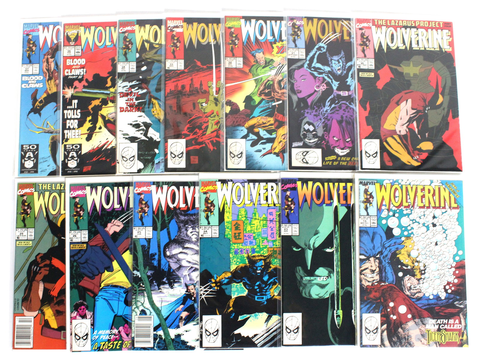 Marvel Comics Wolverine Comic Books, Lot 1 (1 of 1)