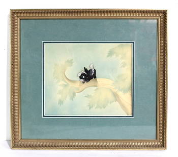 Walt Disney Fantasia Original Animation Cell, Framed: This item requires third-party shipping or pickup arrangements to be made. Dimensions of frame: 15 x 17 x 1