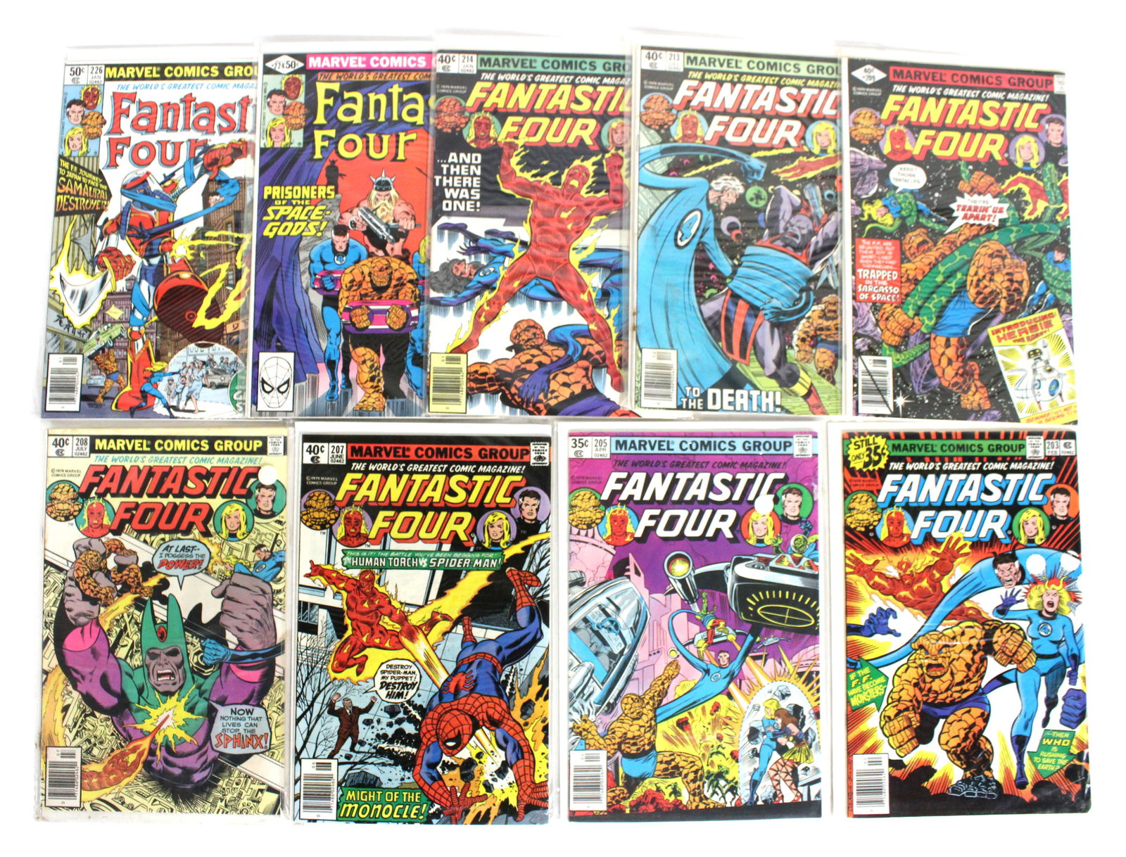 Marvel Comics Fantastic Four Comic Books, Lot 2 (1 of 1)