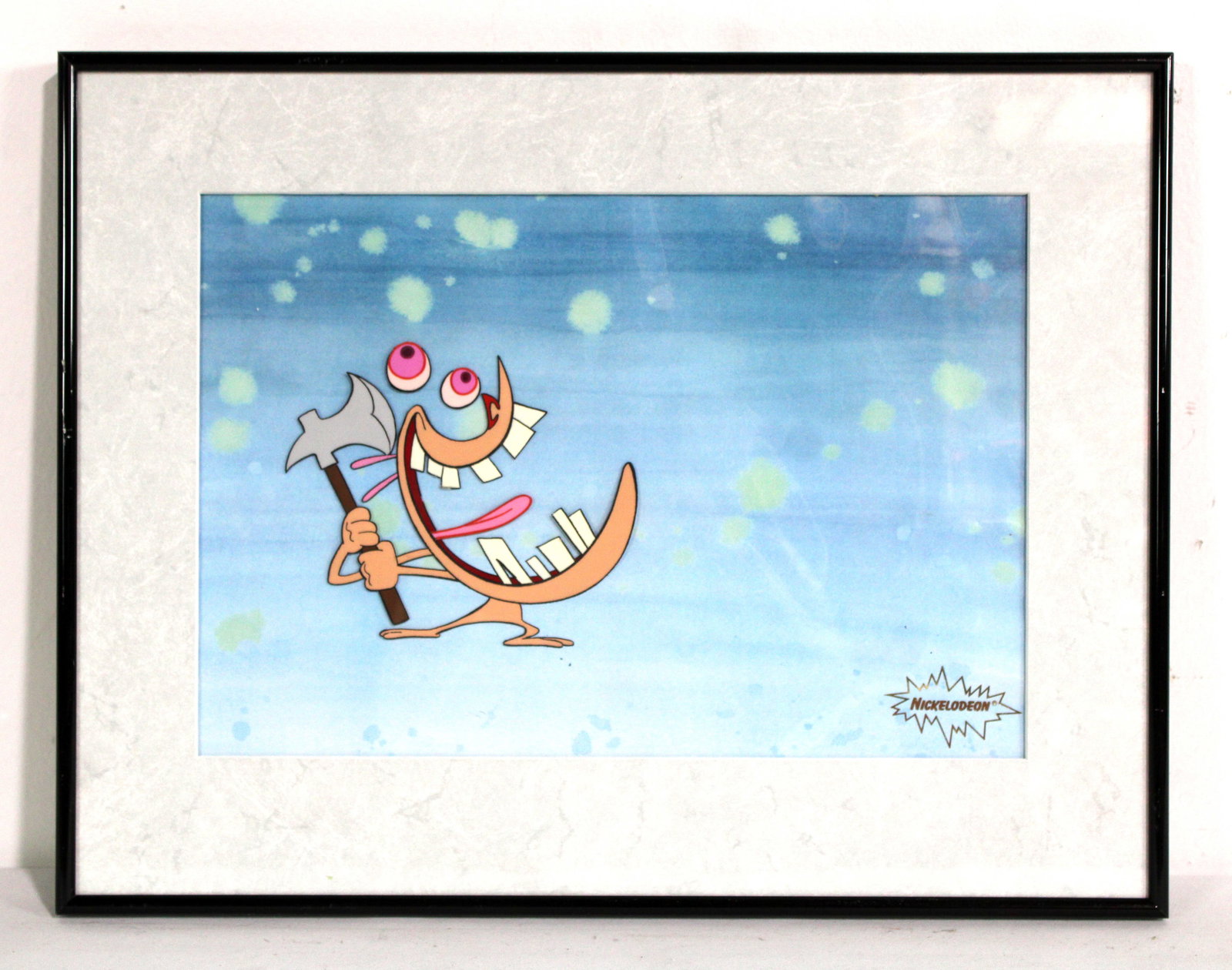 Nickelodeon The Ren & Stimpy Show Animation Cell, Framed (1 of 1)