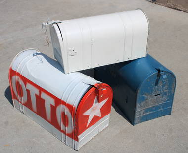 Otto Amusements Carnival/ Fair Ticket Mailboxes: This item requires third-party shipping or pickup arrangements to be made. Dimensions: 16 x 25 x 12