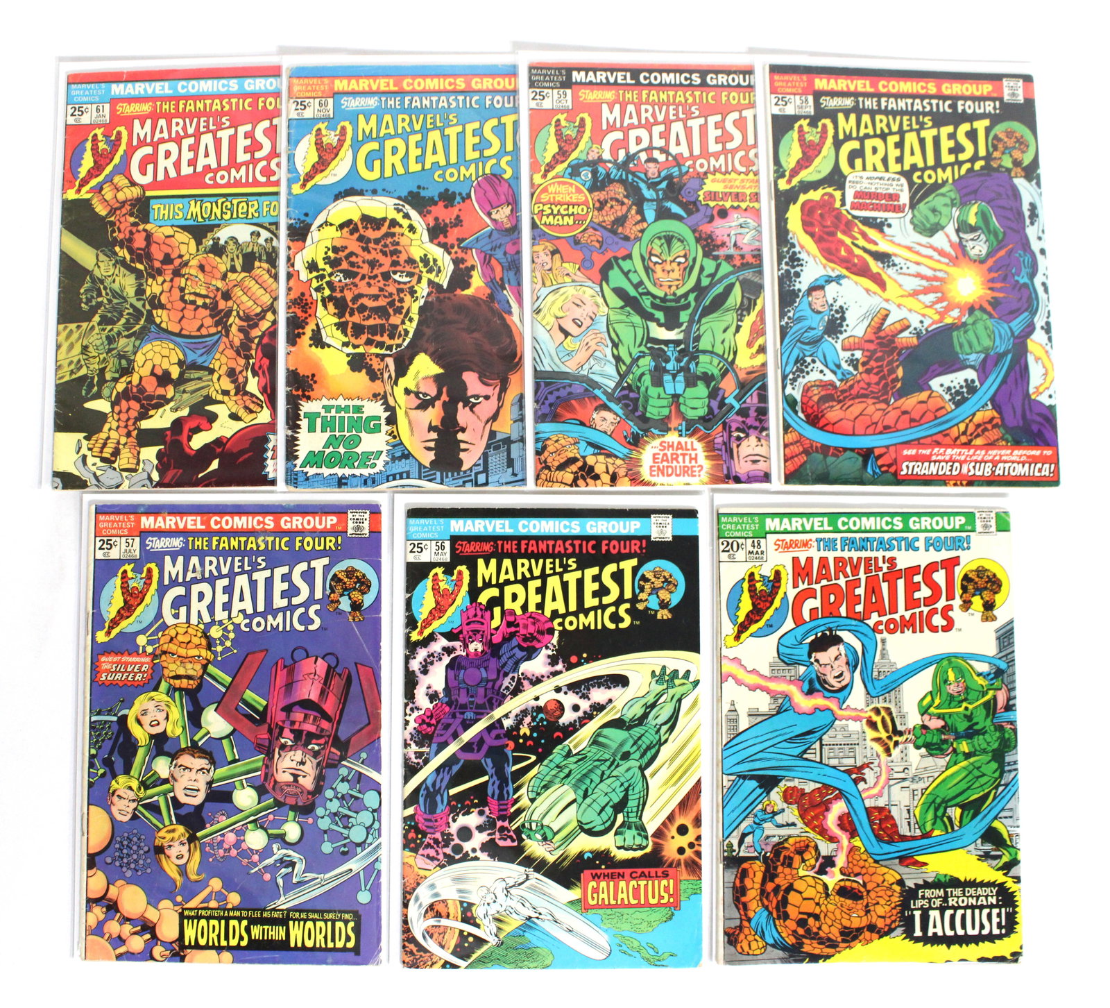 Marvel Comics Marvel's Greatest Feat. Fantastic Four Comic Books (1 of 1)