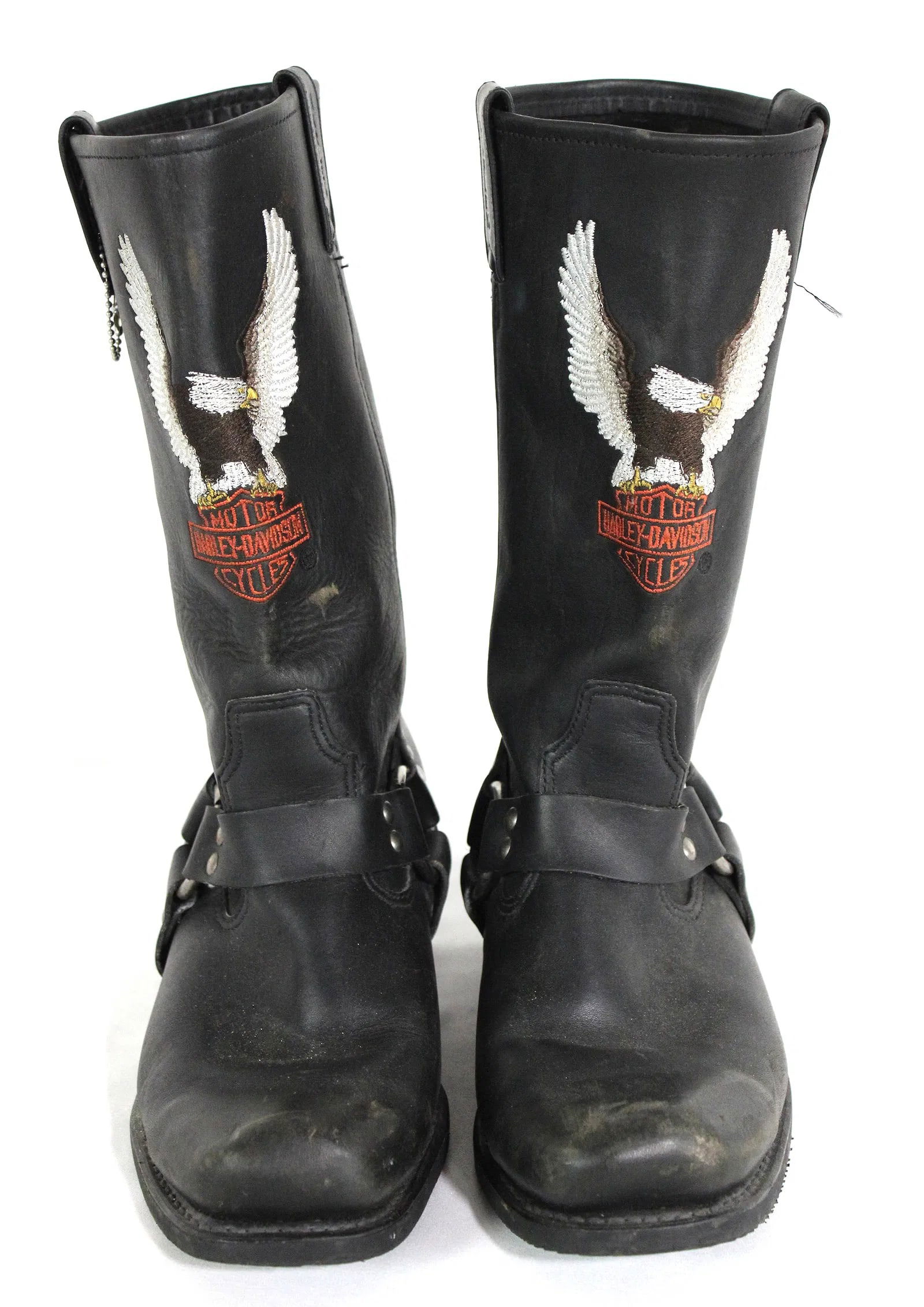 Leather Harley Davidson Women's Boots (1 of 4)