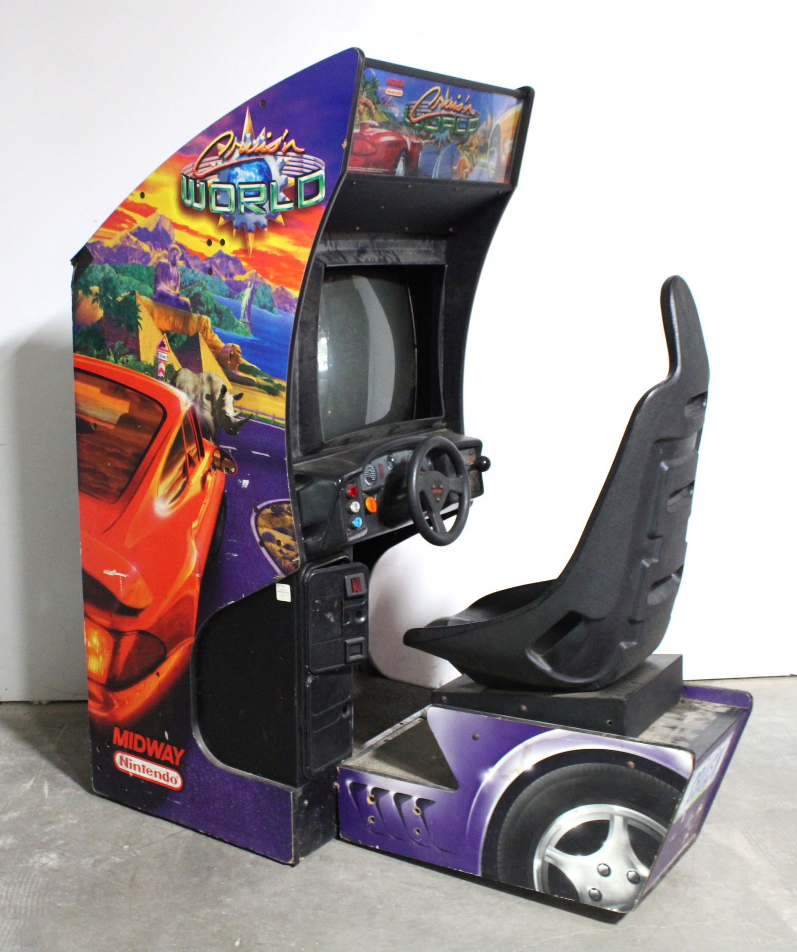 Midway Cruis'n World Sit Down Arcade Game (1 of 5)