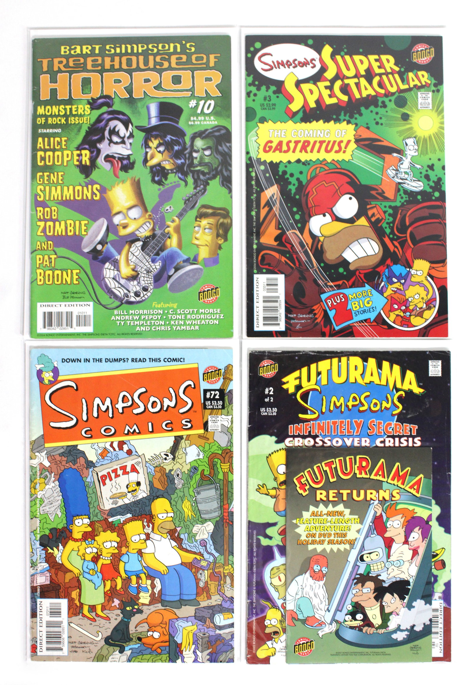 Bongo Comics The Simpsons and Futurama Comic Books (1 of 1)