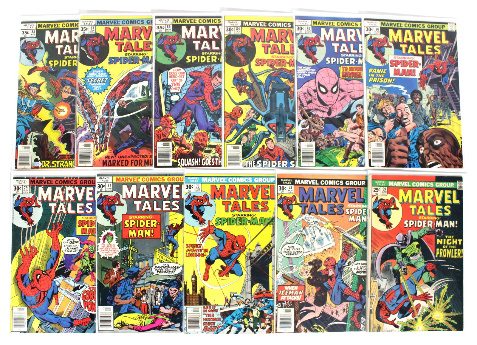 Marvel Comics Marvel Tales Starring: Spider-Man Comic Books (1 of 1)