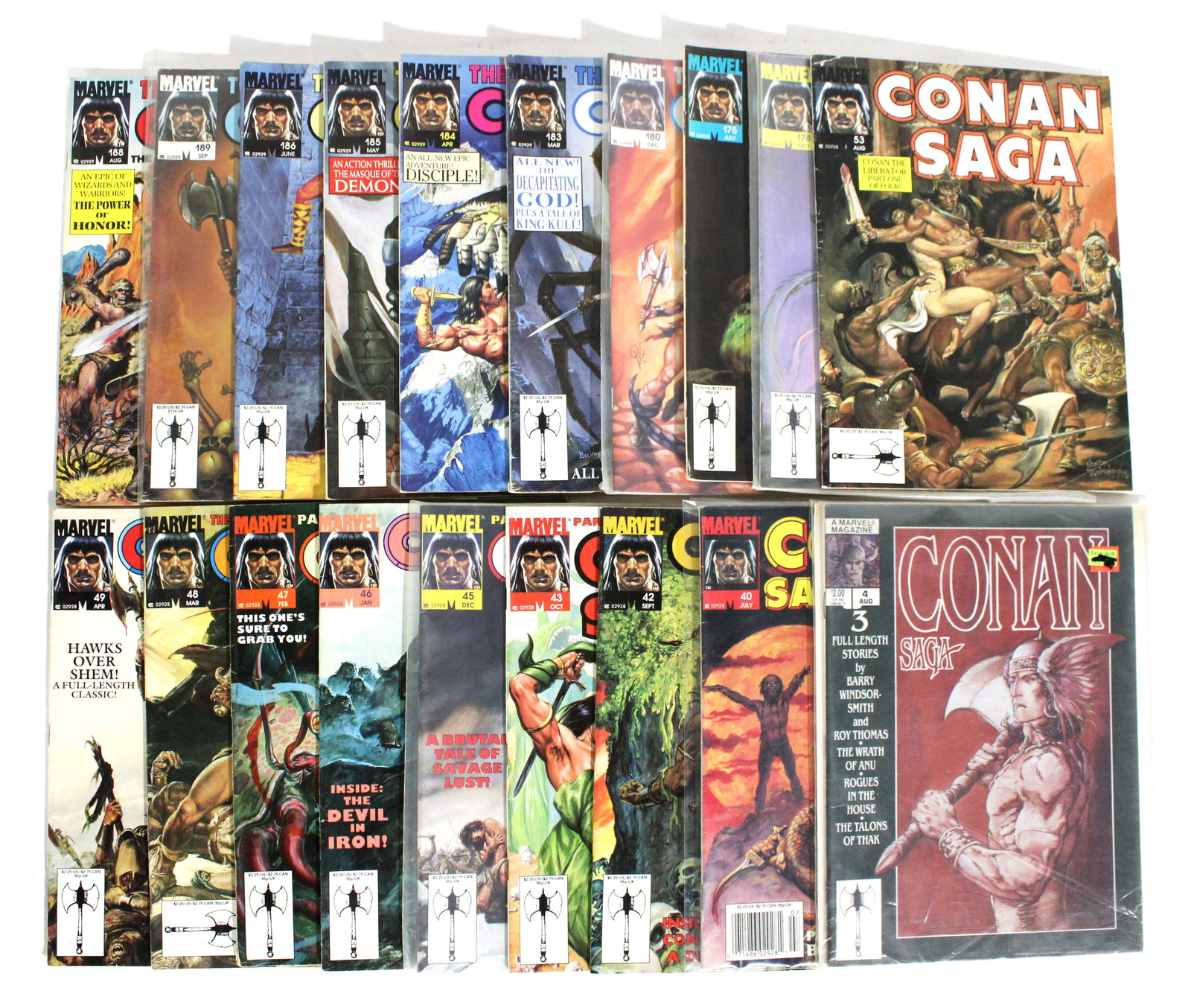 Marvel Comics Conan Magazines (1 of 1)