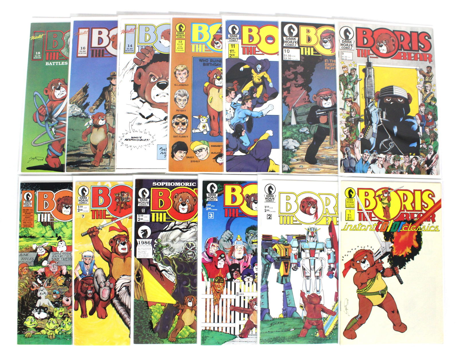 Dark Horse Comics Boris the Bear Comic Books (1 of 1)