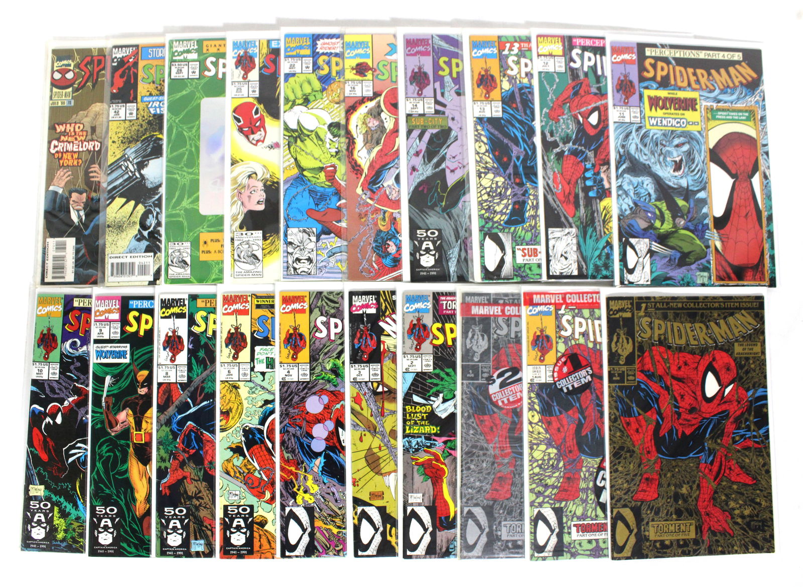 Marvel Comics Spider-Man Comic Books, Including Variants Issue 1 (1 of 2)