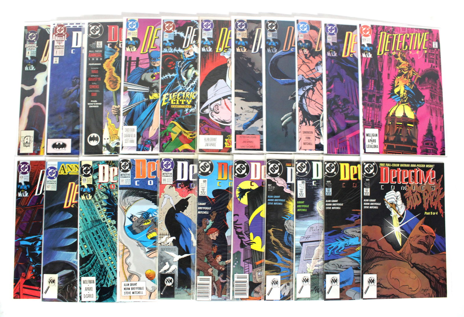 DC Comics Detective Comics/ Batman Comic Books, Lot 2 (1 of 1)