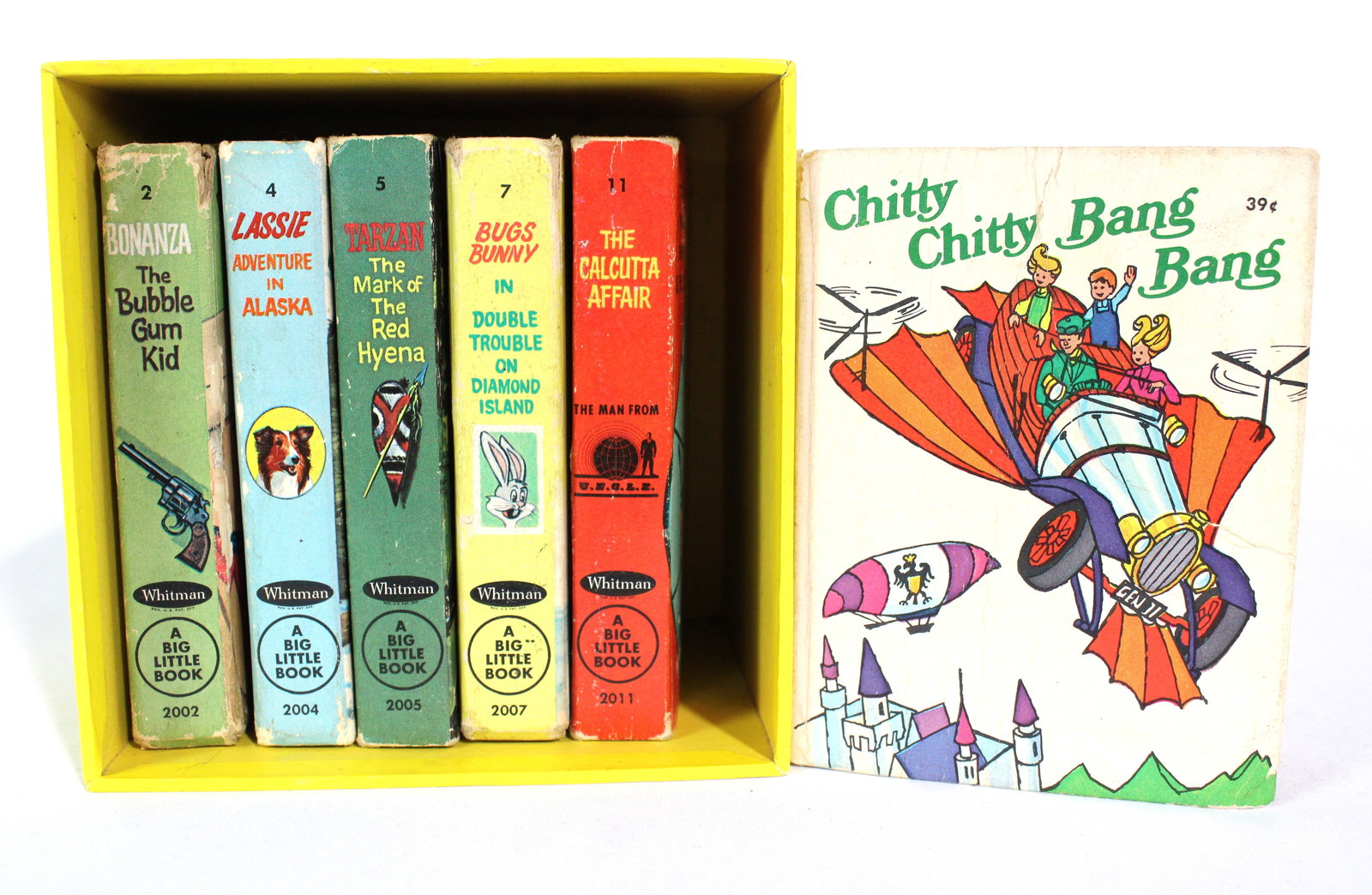 Big Little Books incl. Chitty Chitty Bang Bang, Lassie and Tarzan (1 of 1)