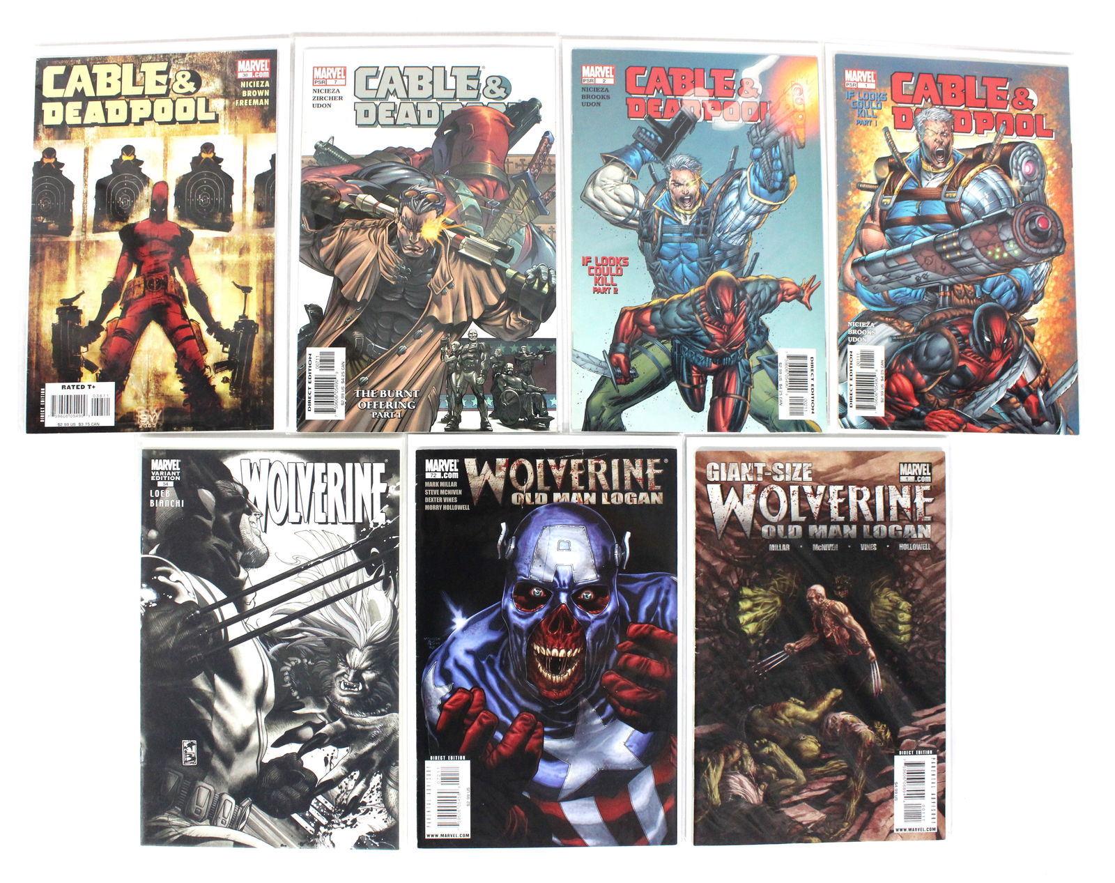 Marvel Comics Wolverine, Cable & Deadpool Comic Books (1 of 1)