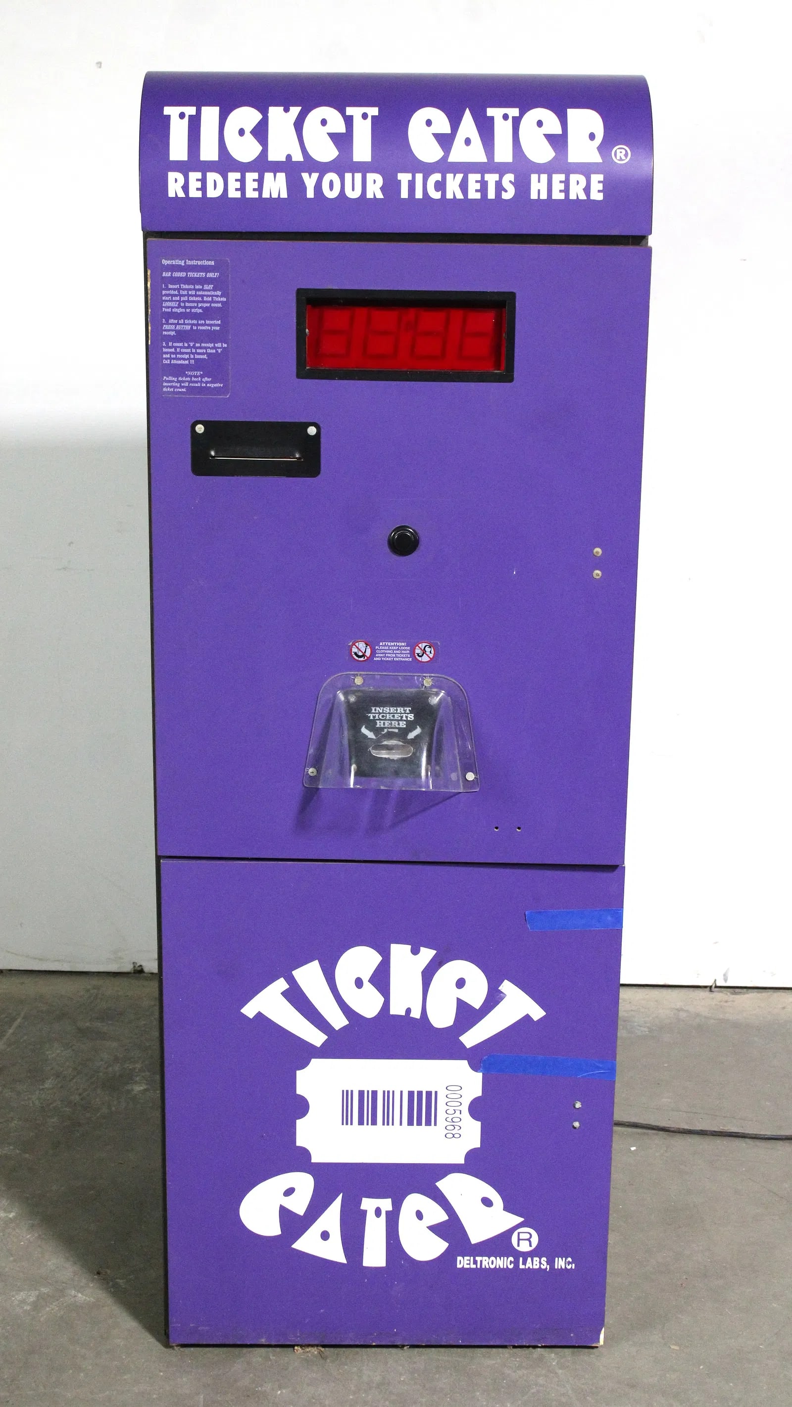 Ticket Eater Ticket Center Ticket Redeemer for Arcades (1 of 2)