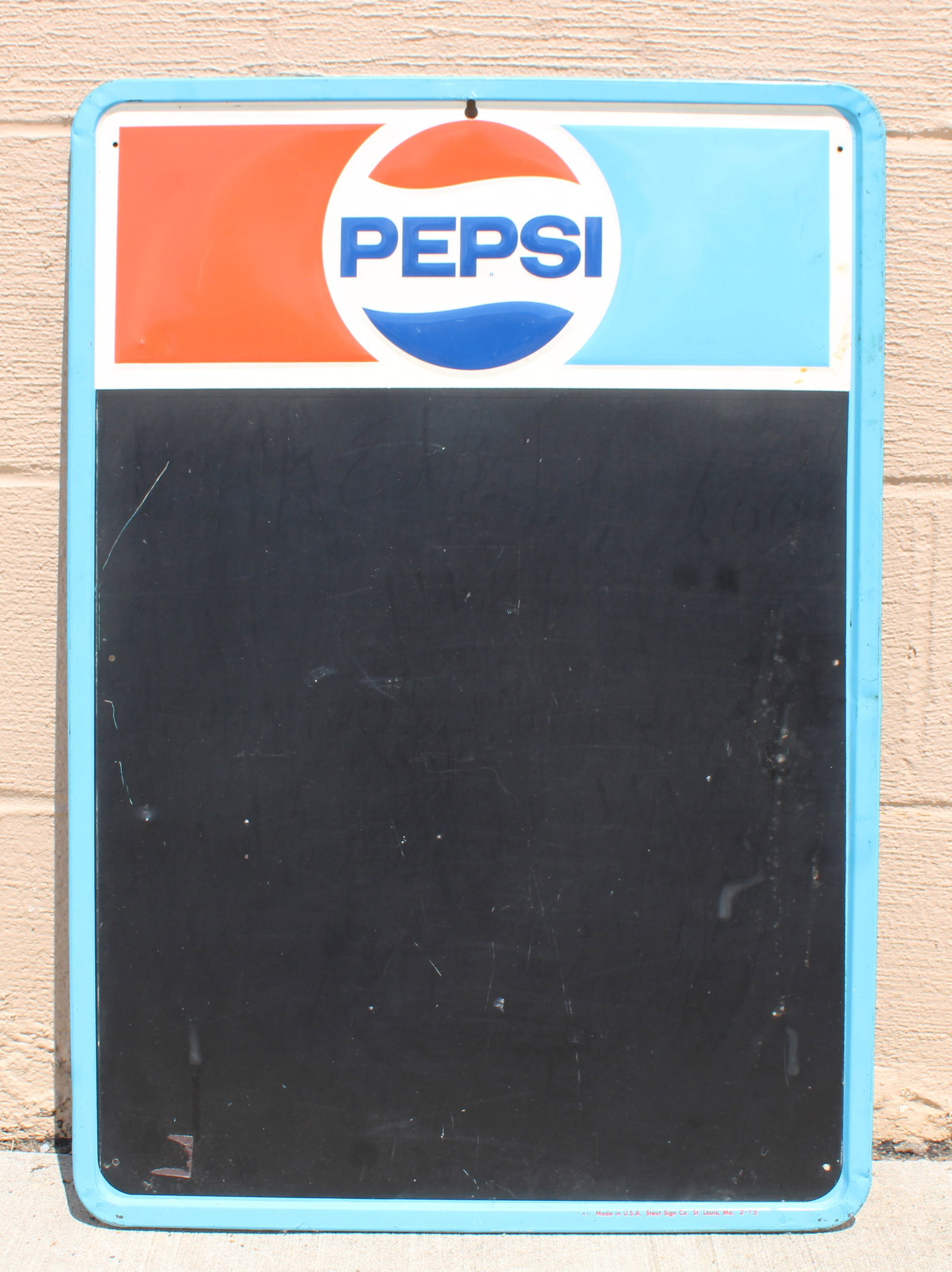 Pepsi Embossed Menu Board (1 of 3)