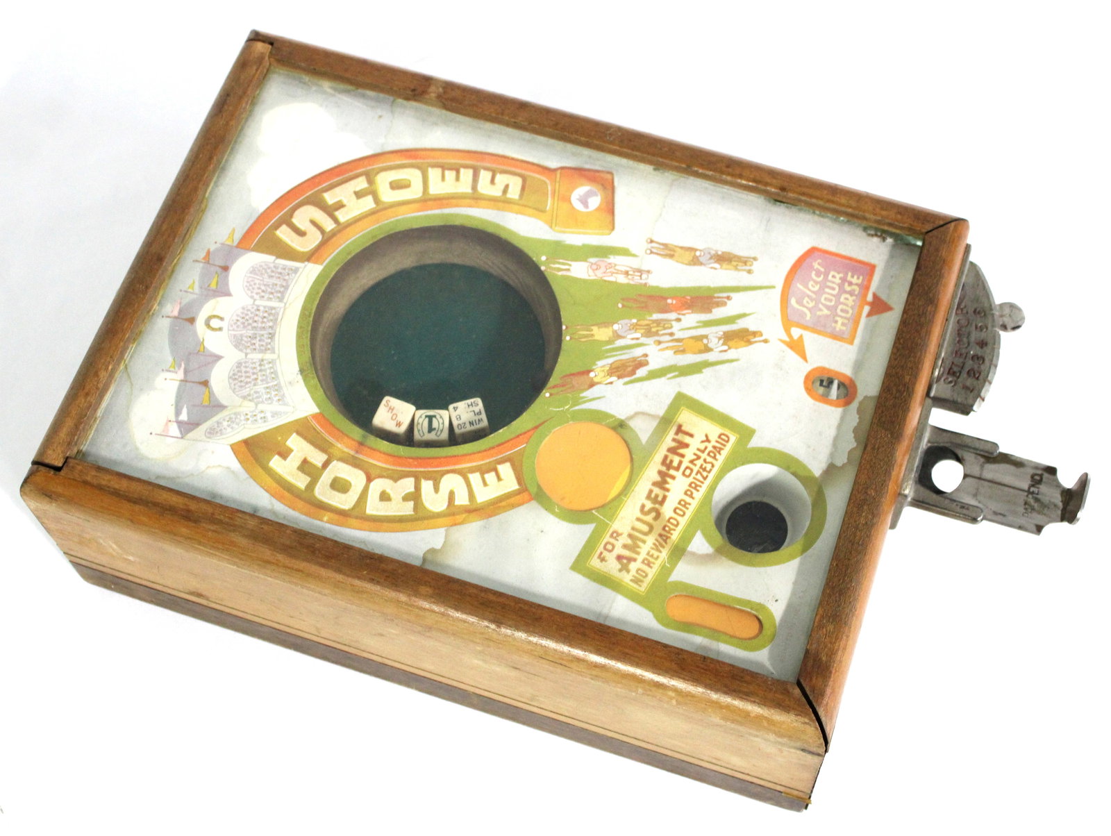 Horse Shoes Coin Op Dice Table Top Arcade (1 of 3)