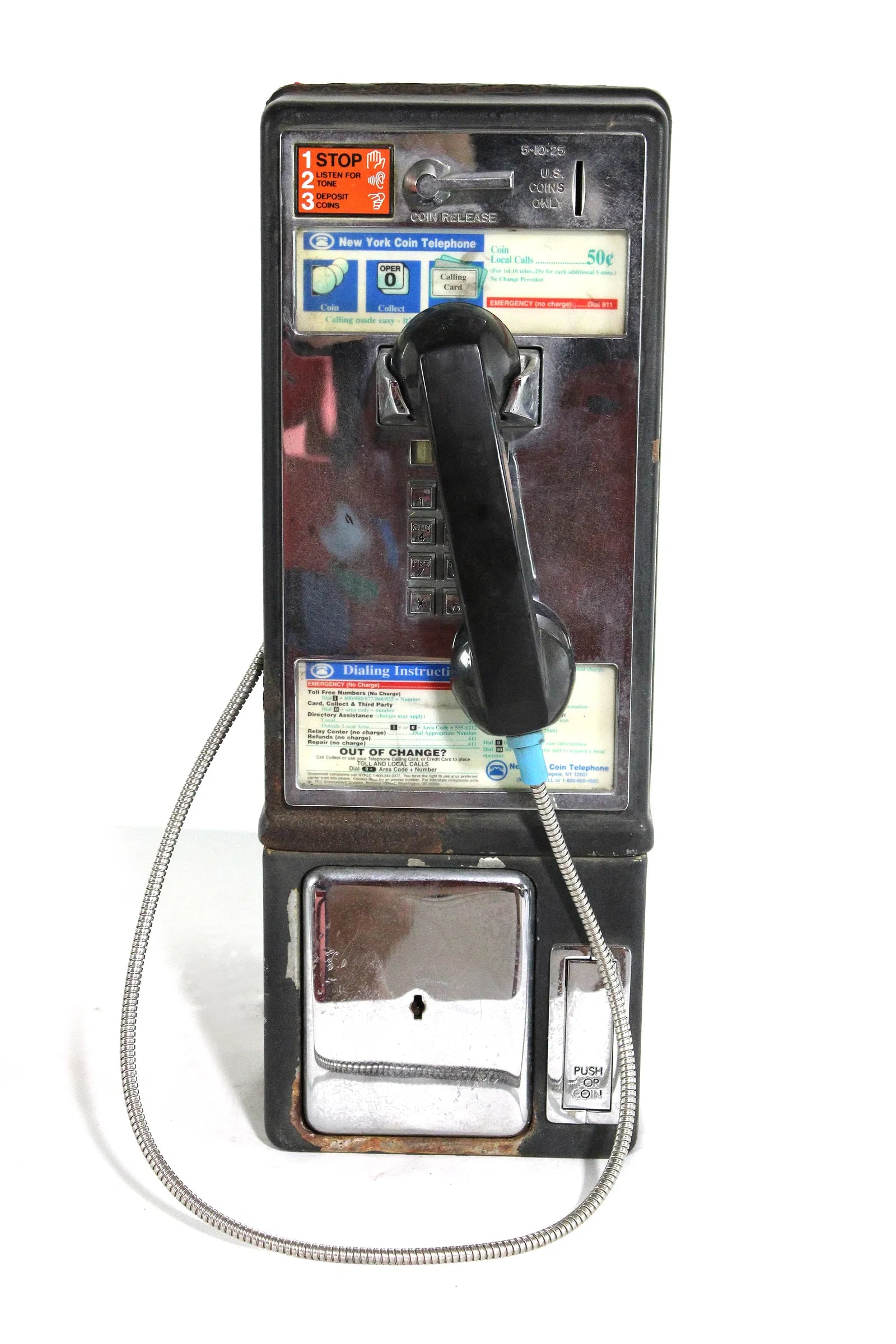 Coin Op Pay Phone, Lot 1 (1 of 2)