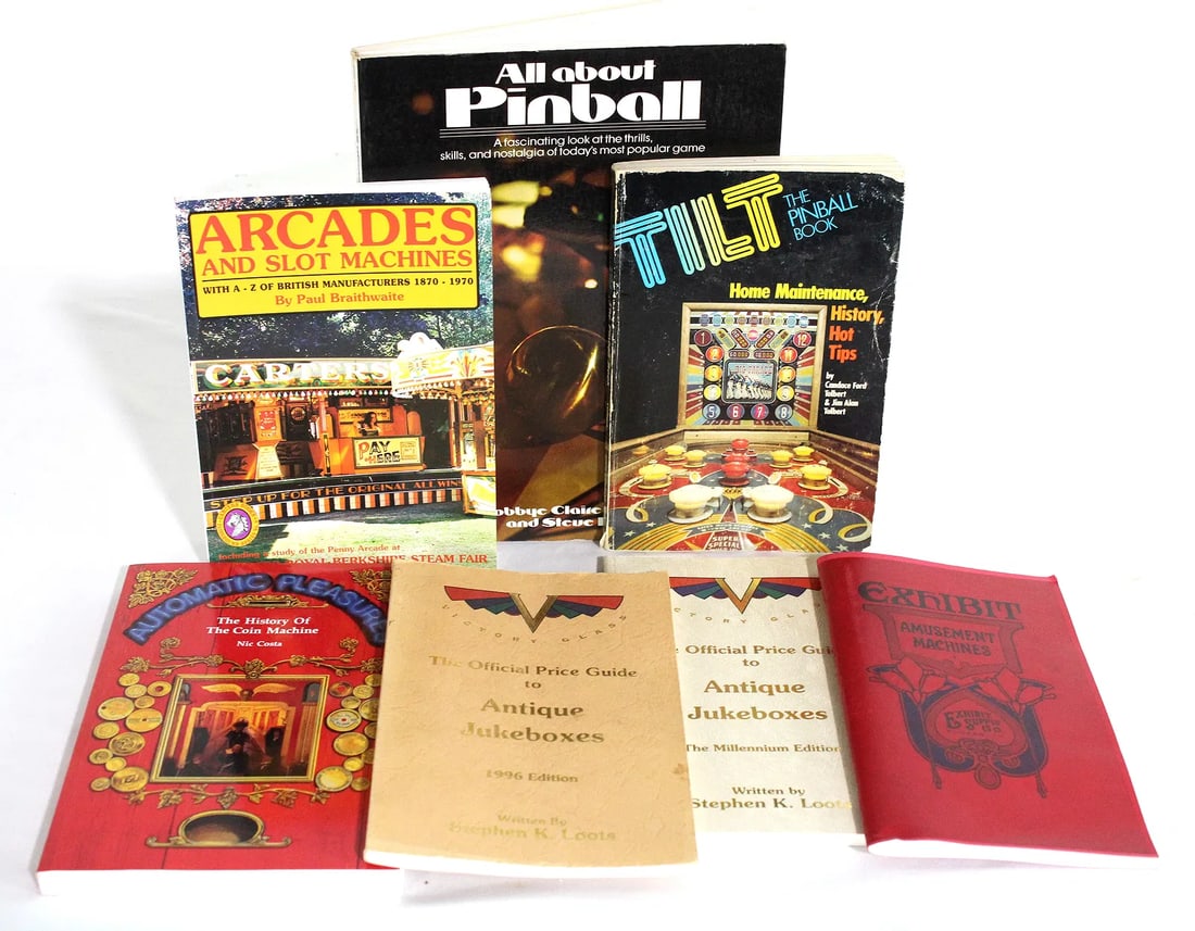 Coin Op Collector Books incl. Arcades and Slot Machines (1 of 1)