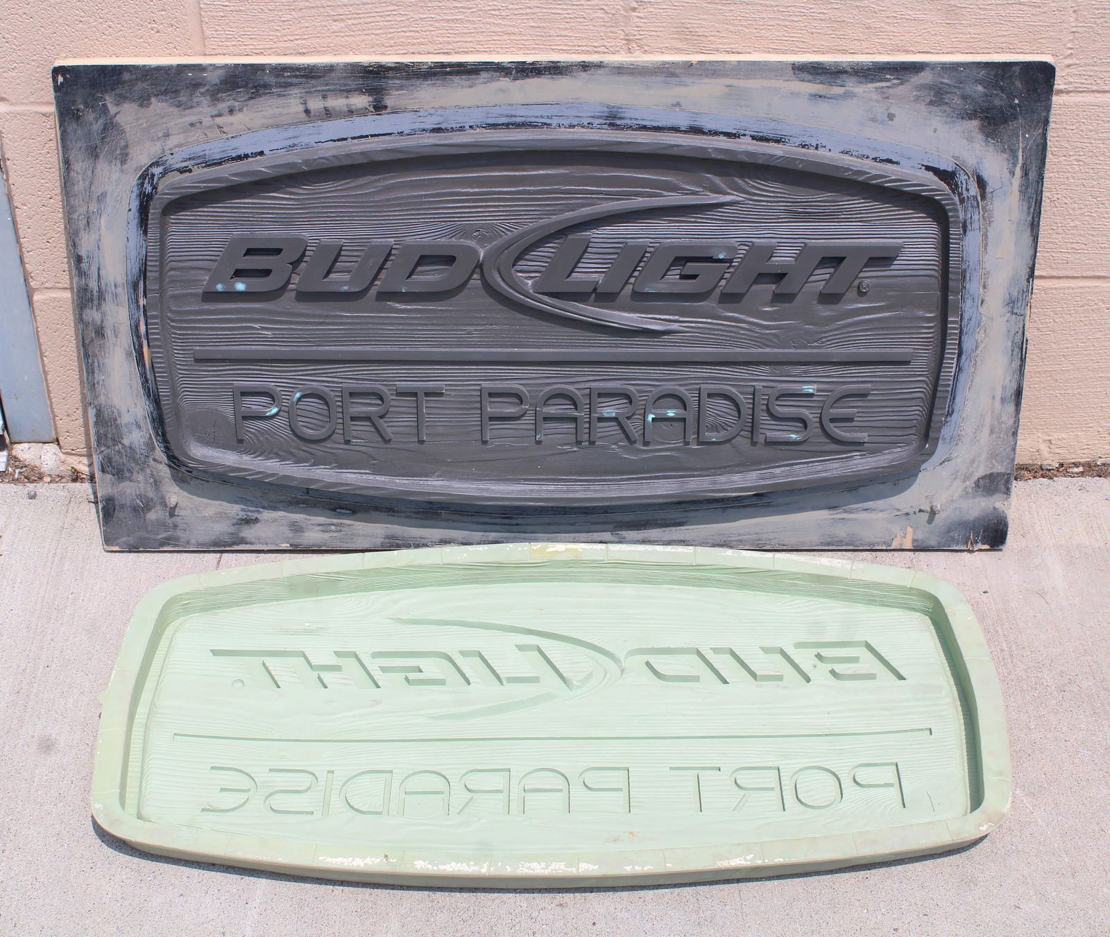 Bud Light Port Paradise Original Sign Mold (1 of 1)