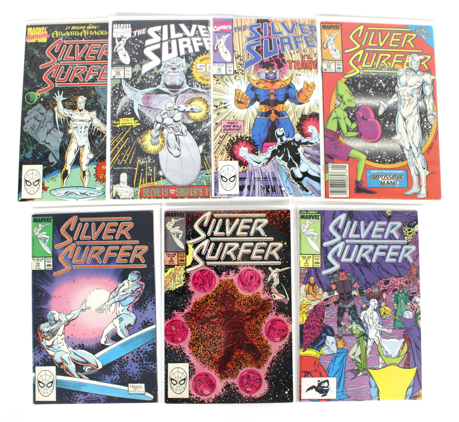 Marvel Comics Silver Surfer Comic Books (1 of 1)