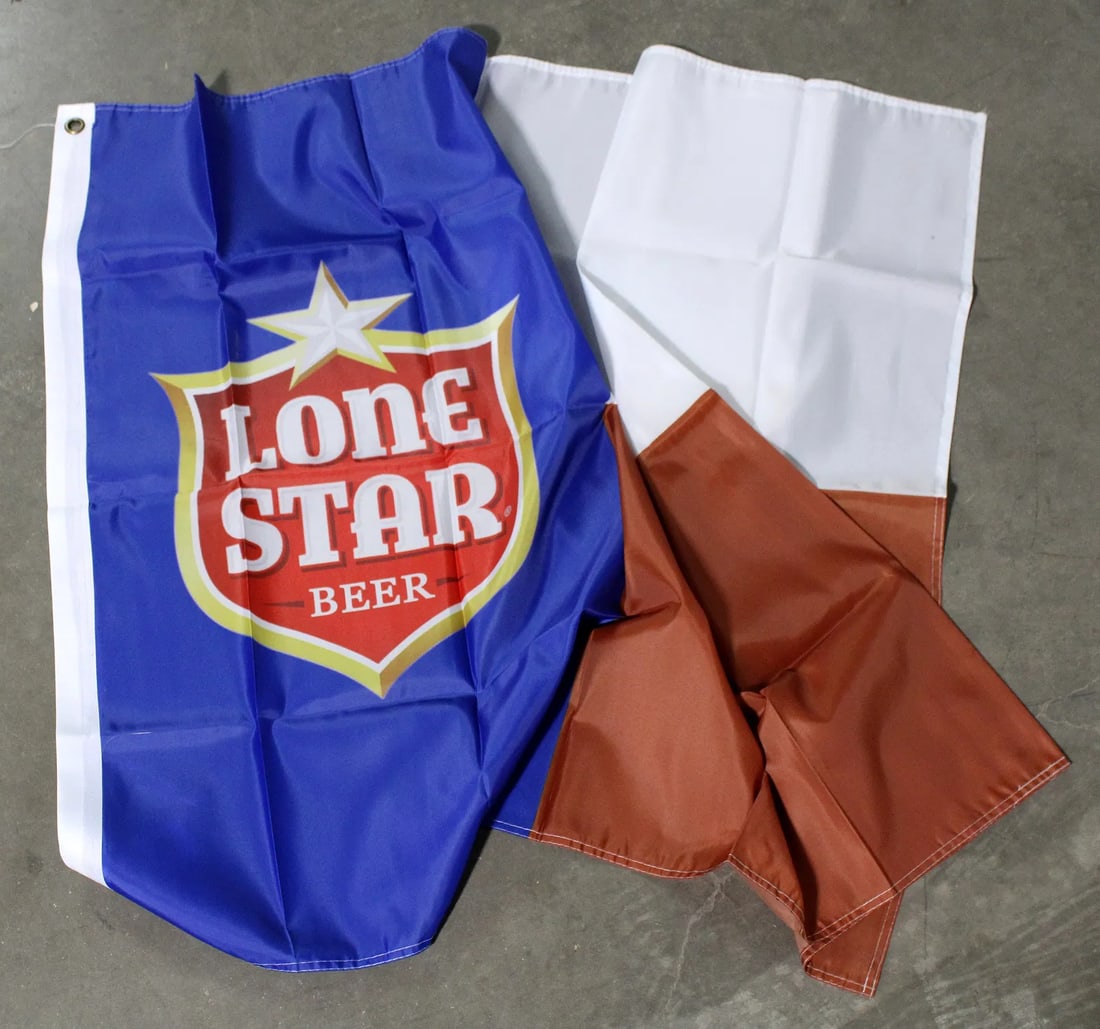 NOS Lone Star Beer Flag (1 of 1)