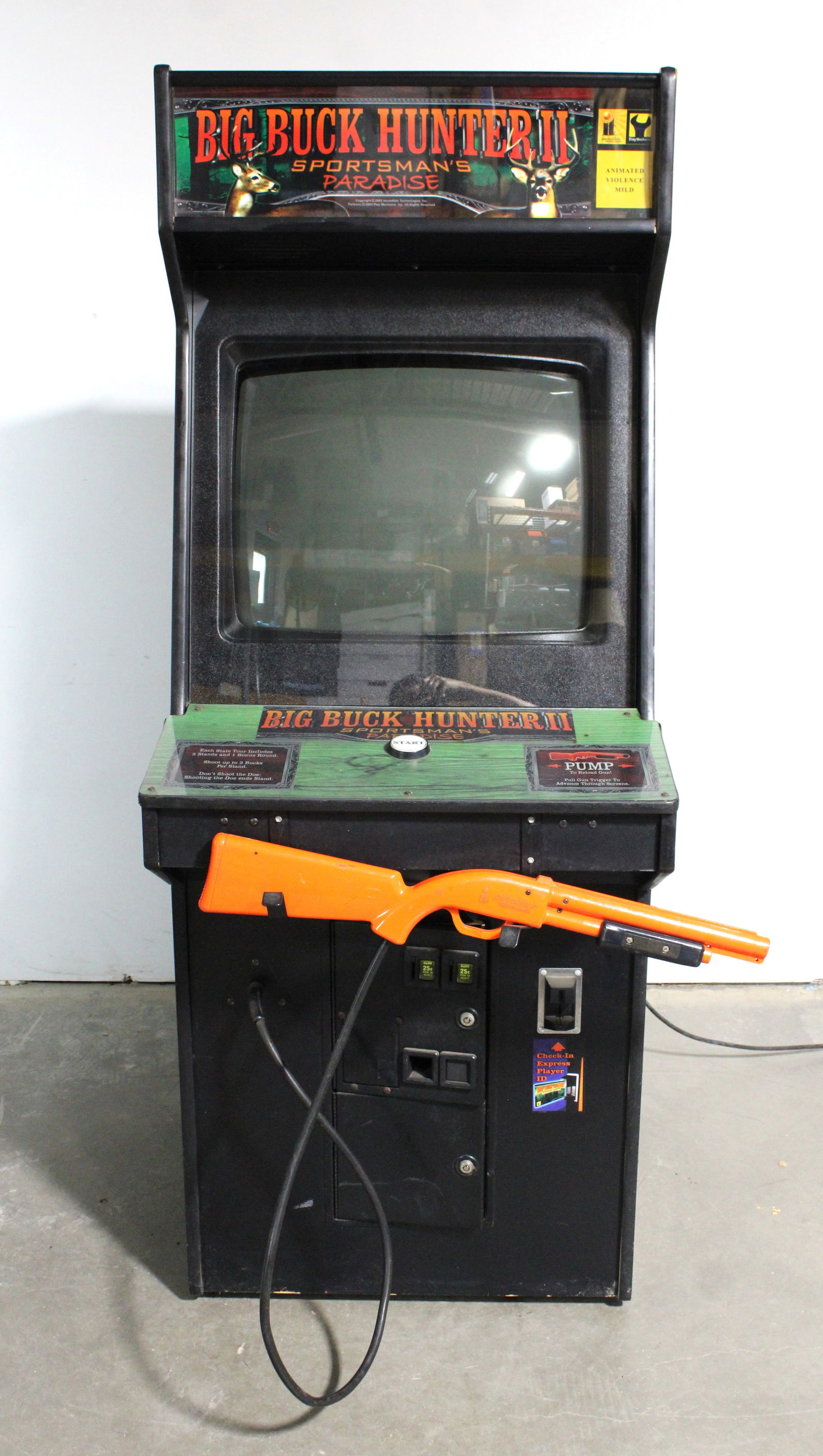 IT Big Buck Hunter II Sportsman's Paradise Arcade Game (1 of 3)