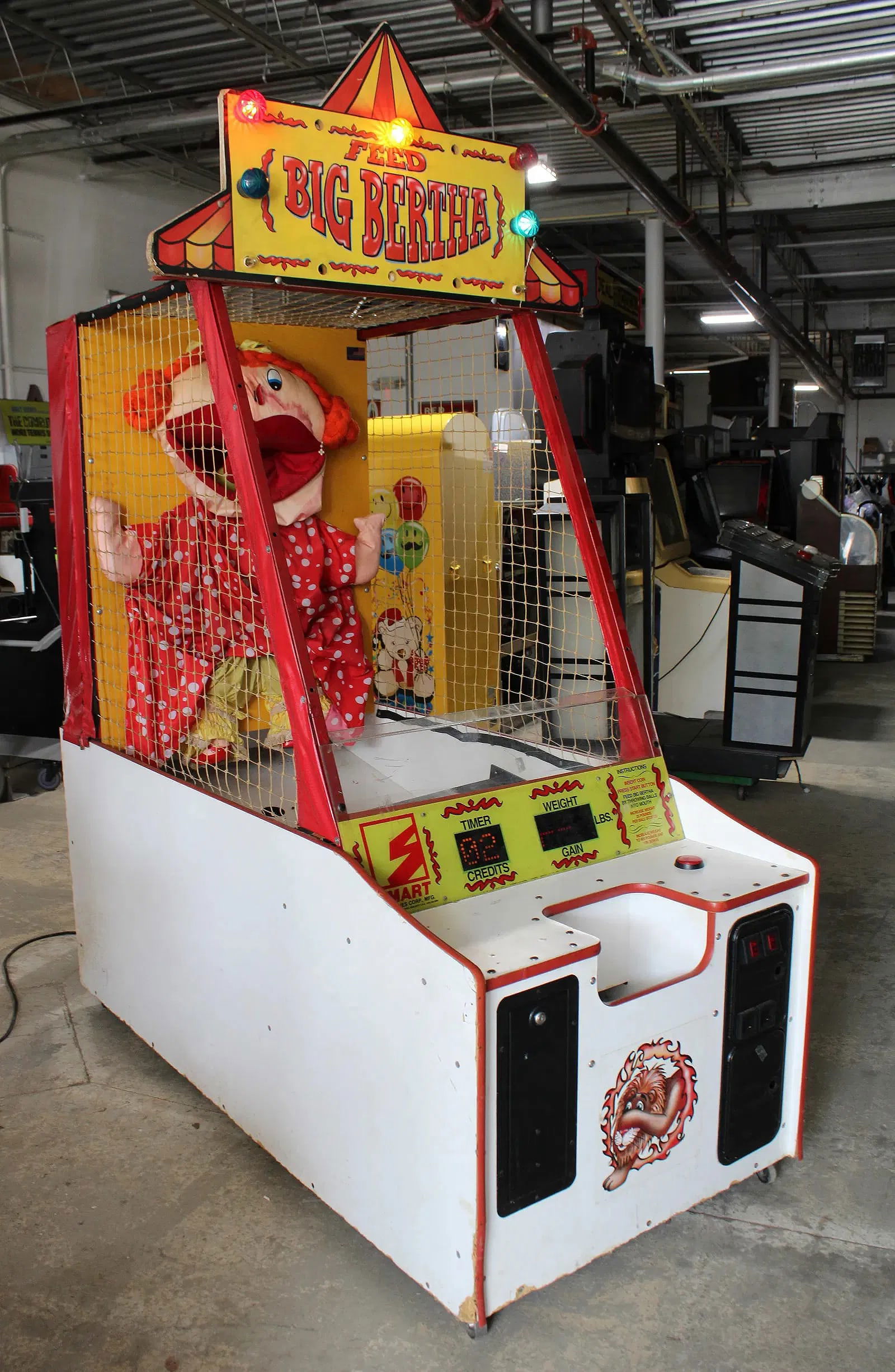 Big Bertha Ball Toss Arcade Game (1 of 5)