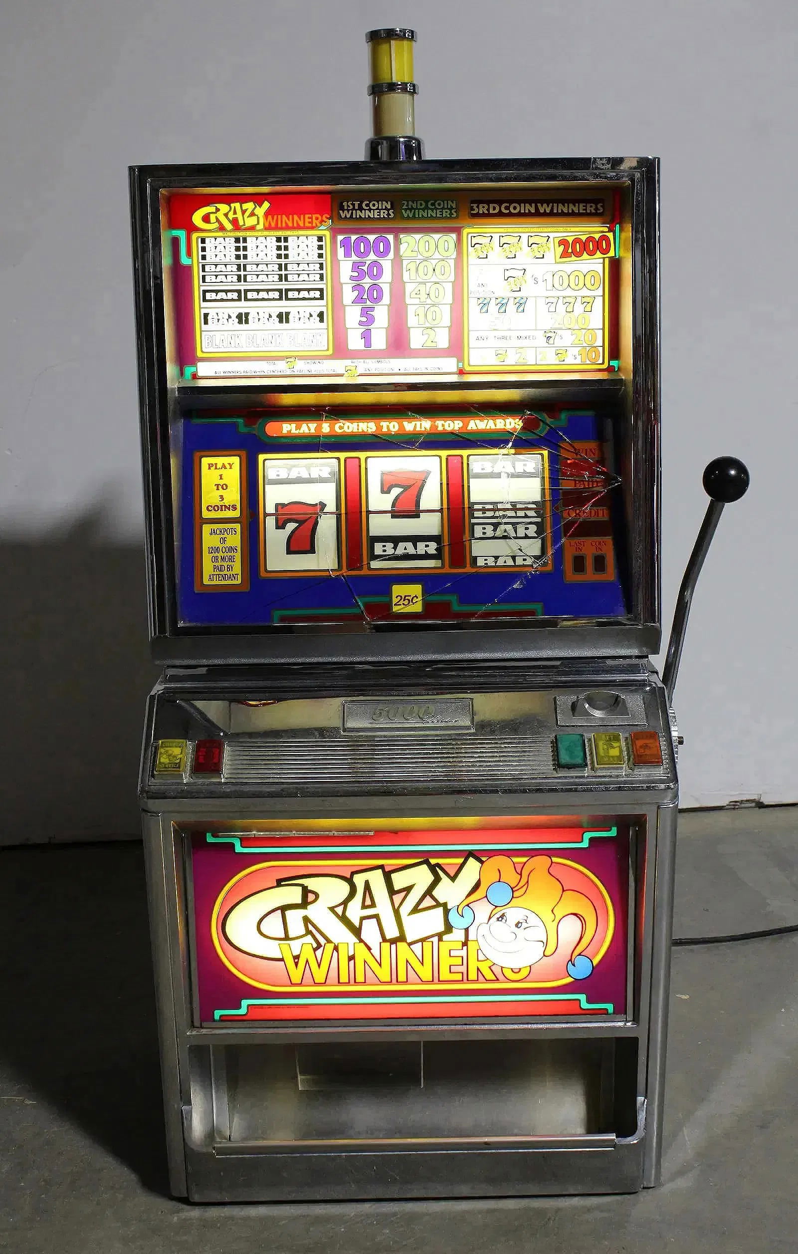 Bally Crazy Winner Slot Machine (1 of 4)