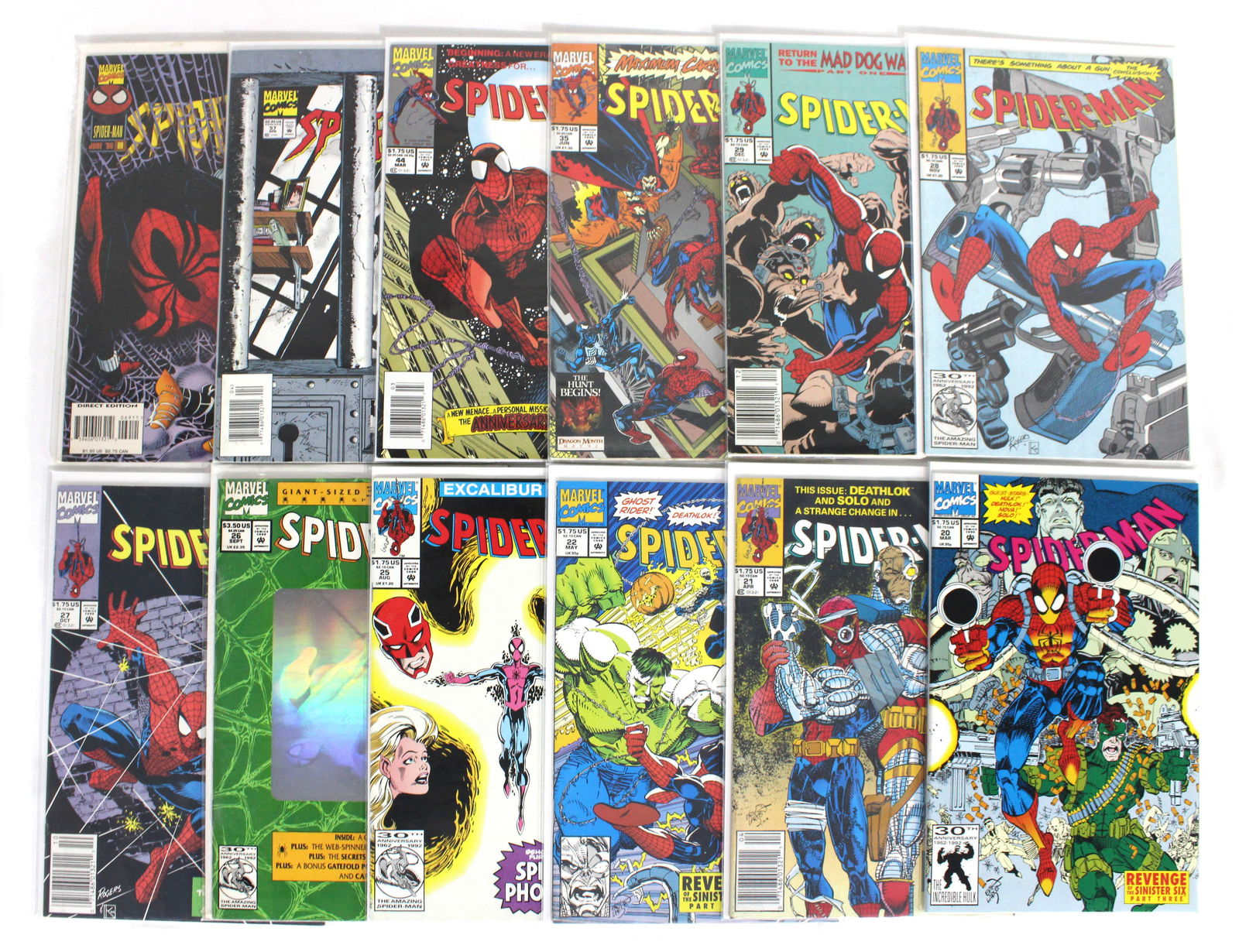 Marvel Comics Spider-Man Comic Books, Lot 2 (1 of 1)