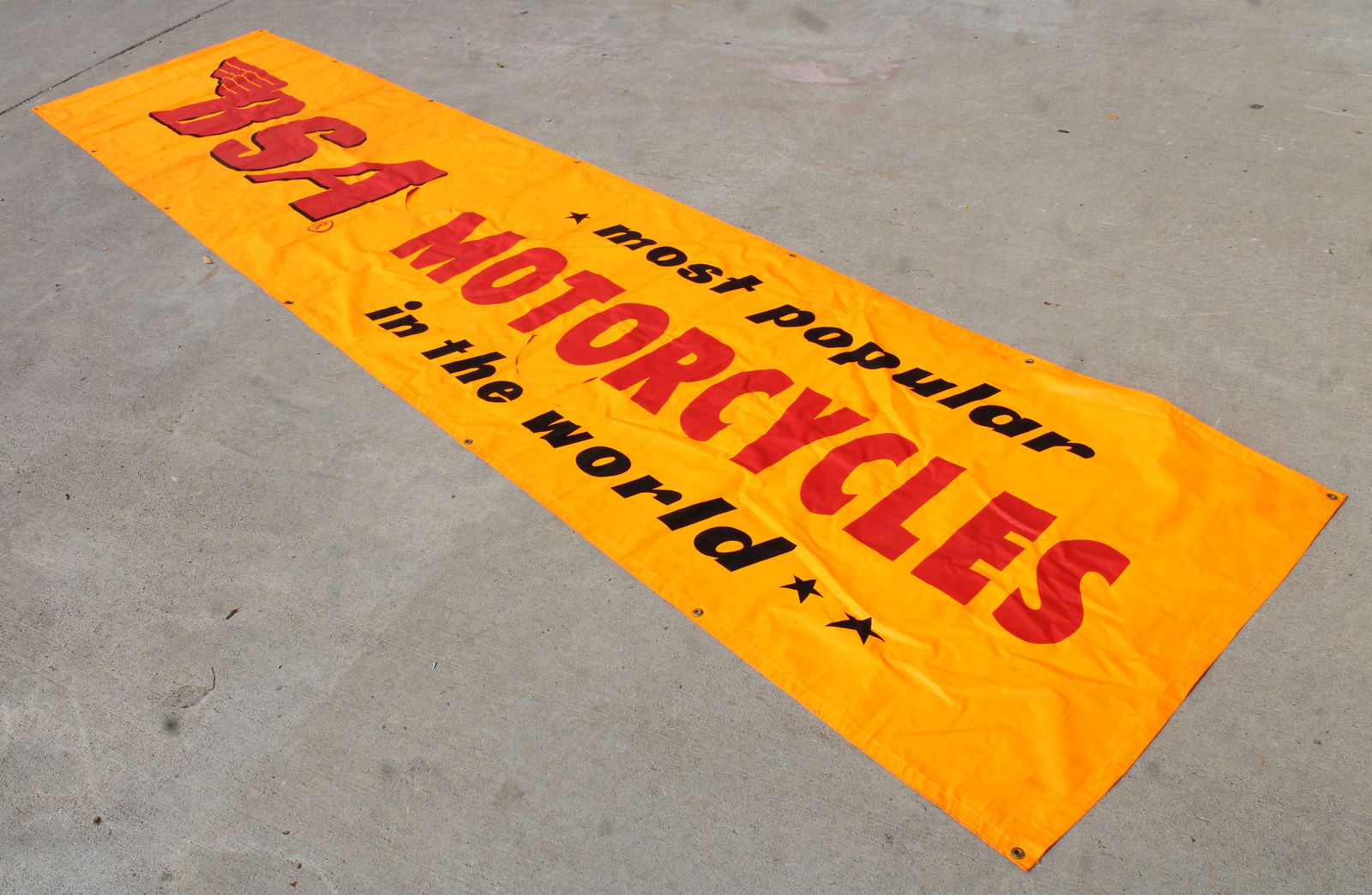 13FT BSA Motorcycles Vintage Banner (1 of 3)